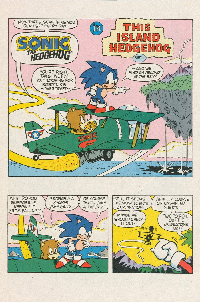 Read online Sonic Super Special comic -  Issue #3 - Sonic Firsts - 37
