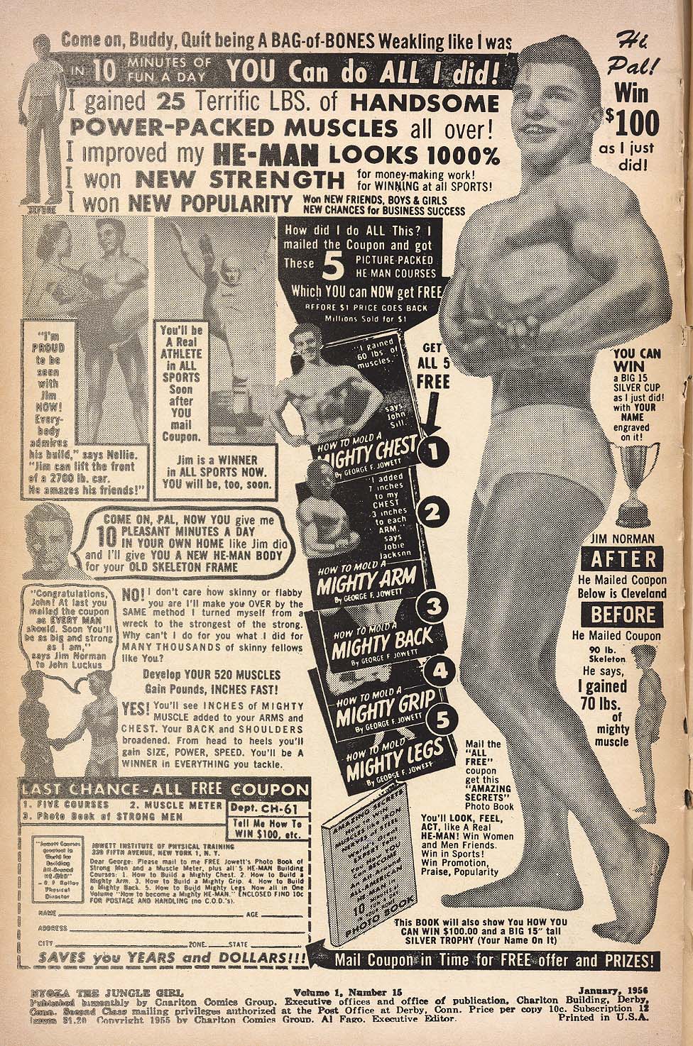 Read online Nyoka the Jungle Girl (1955) comic -  Issue #15 - 2