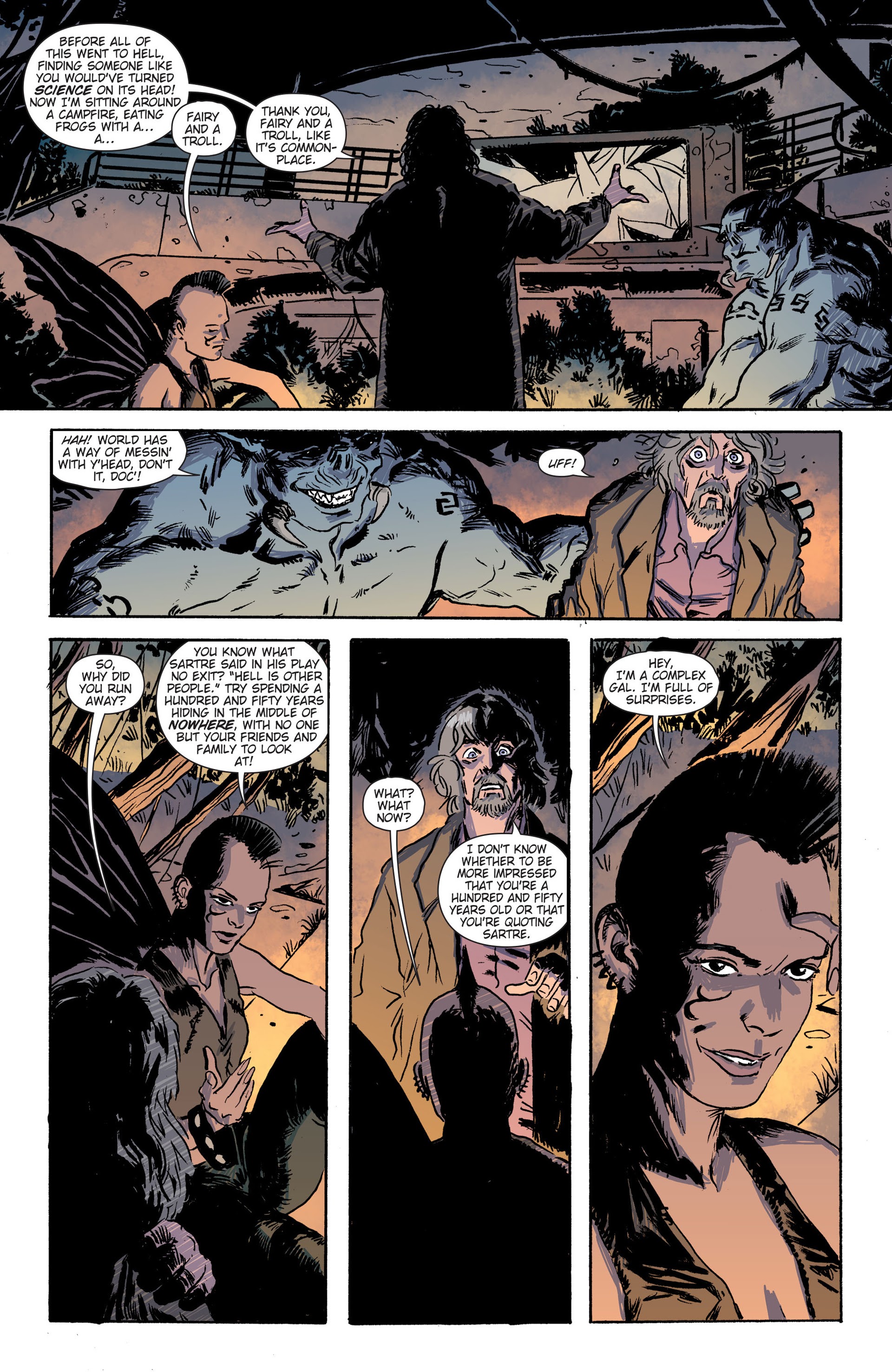 Read online Hinterkind comic -  Issue #8 - 4