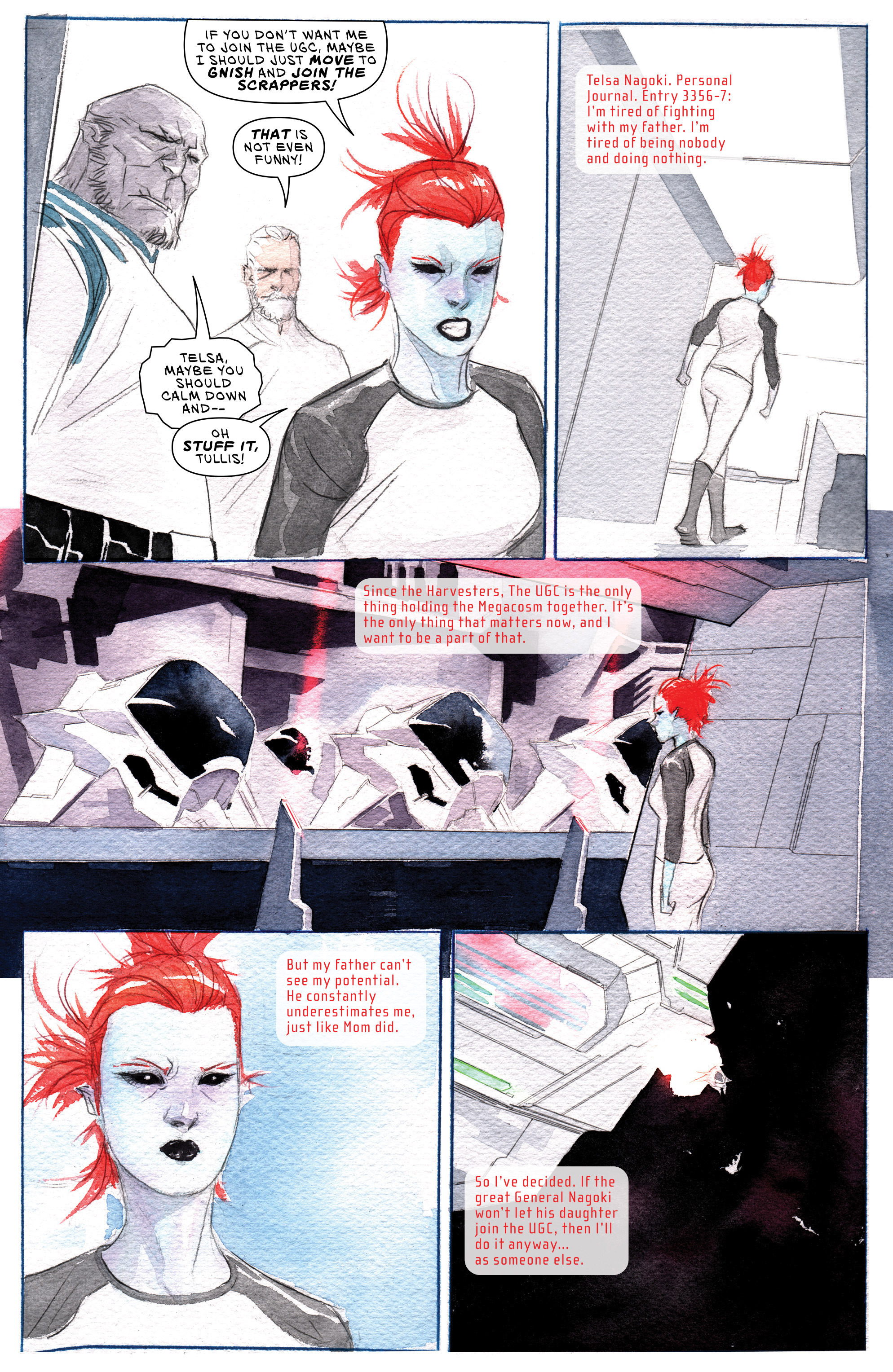 Read online Descender comic -  Issue #13 - 8