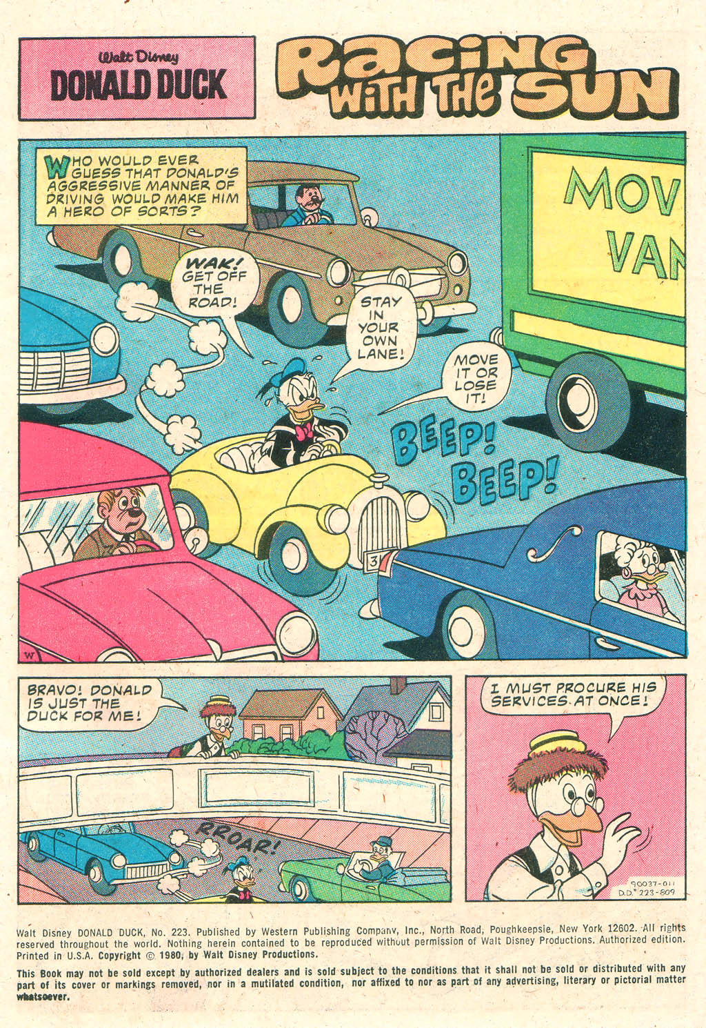 Read online Walt Disney's Donald Duck (1952) comic -  Issue #223 - 3