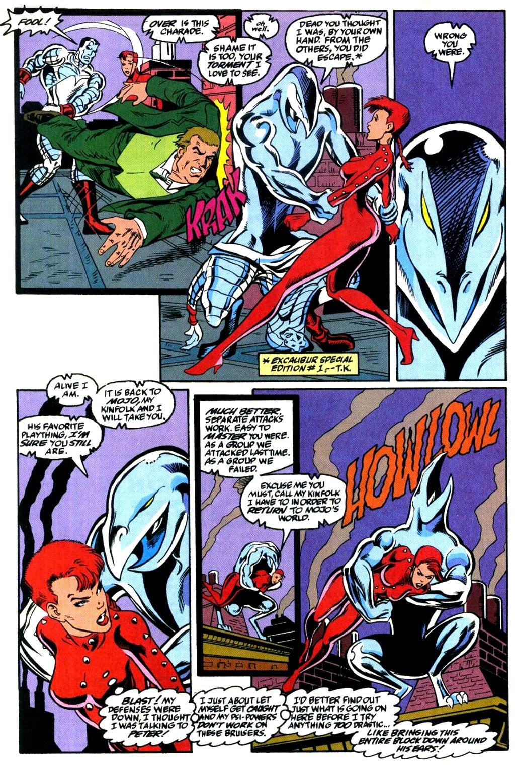 Read online Excalibur (1988) comic -  Issue #41 - 15