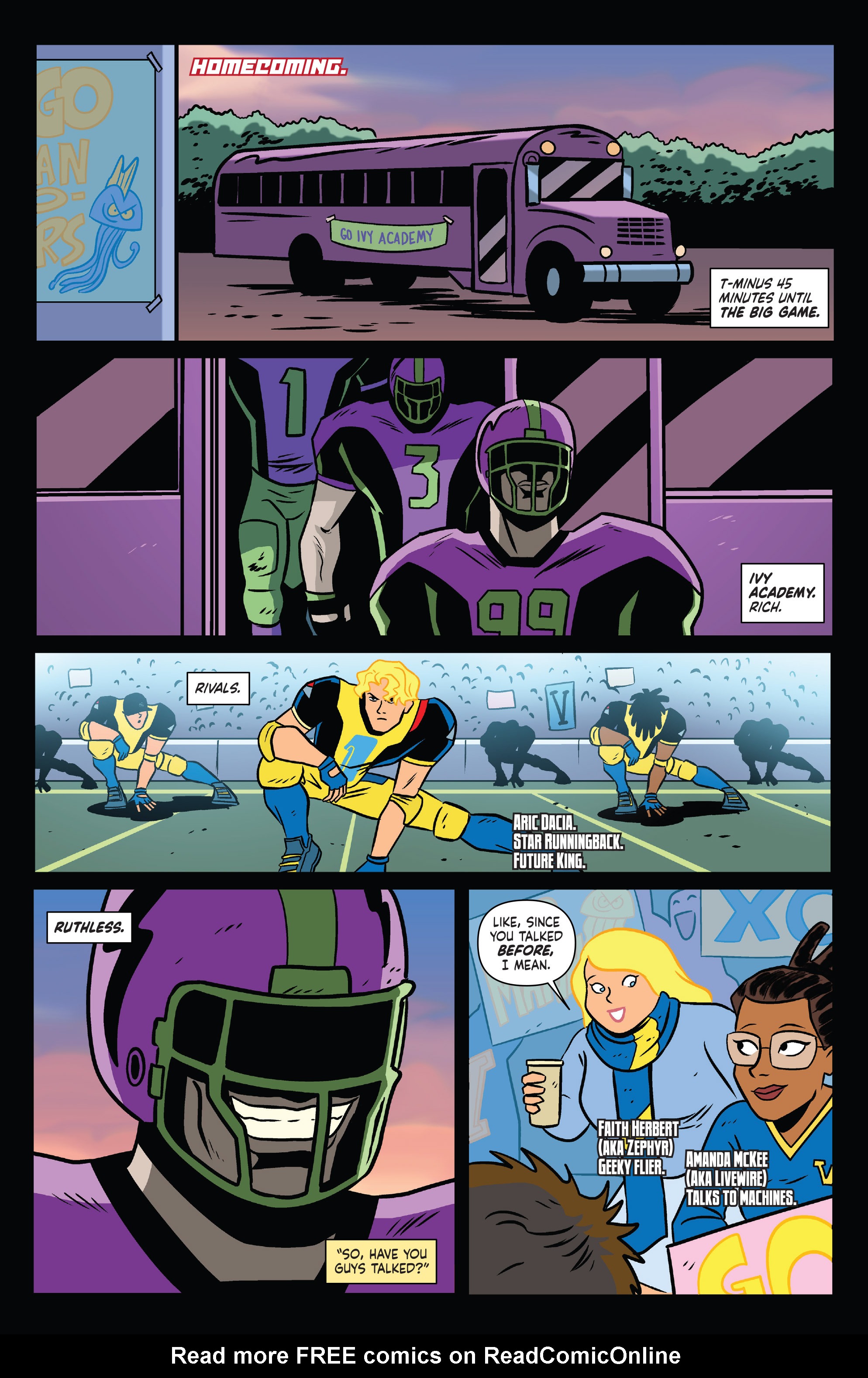 Read online Valiant High comic -  Issue #4 - 4