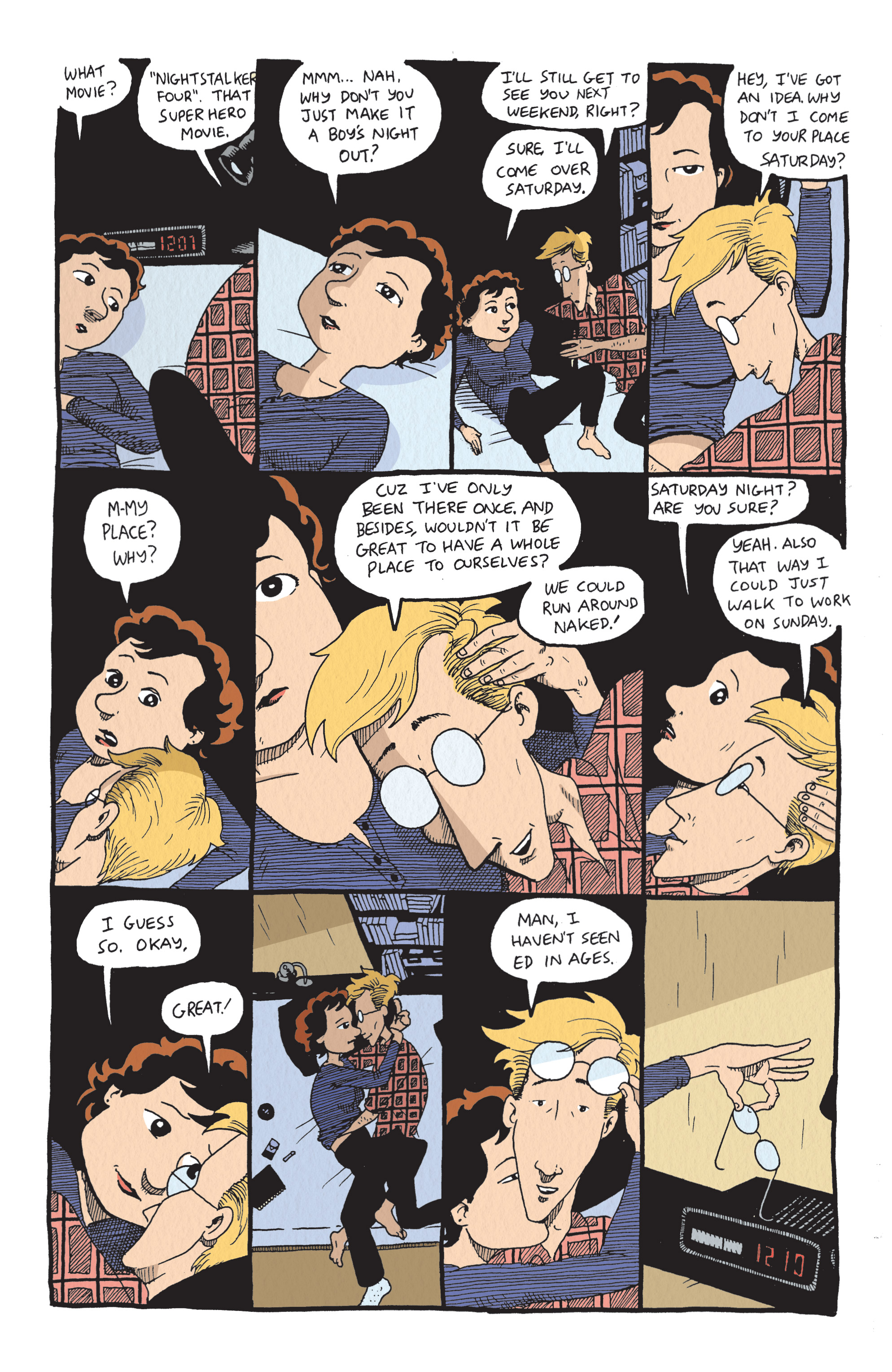 Read online Box Office Poison Color Comics comic -  Issue #5 - 7