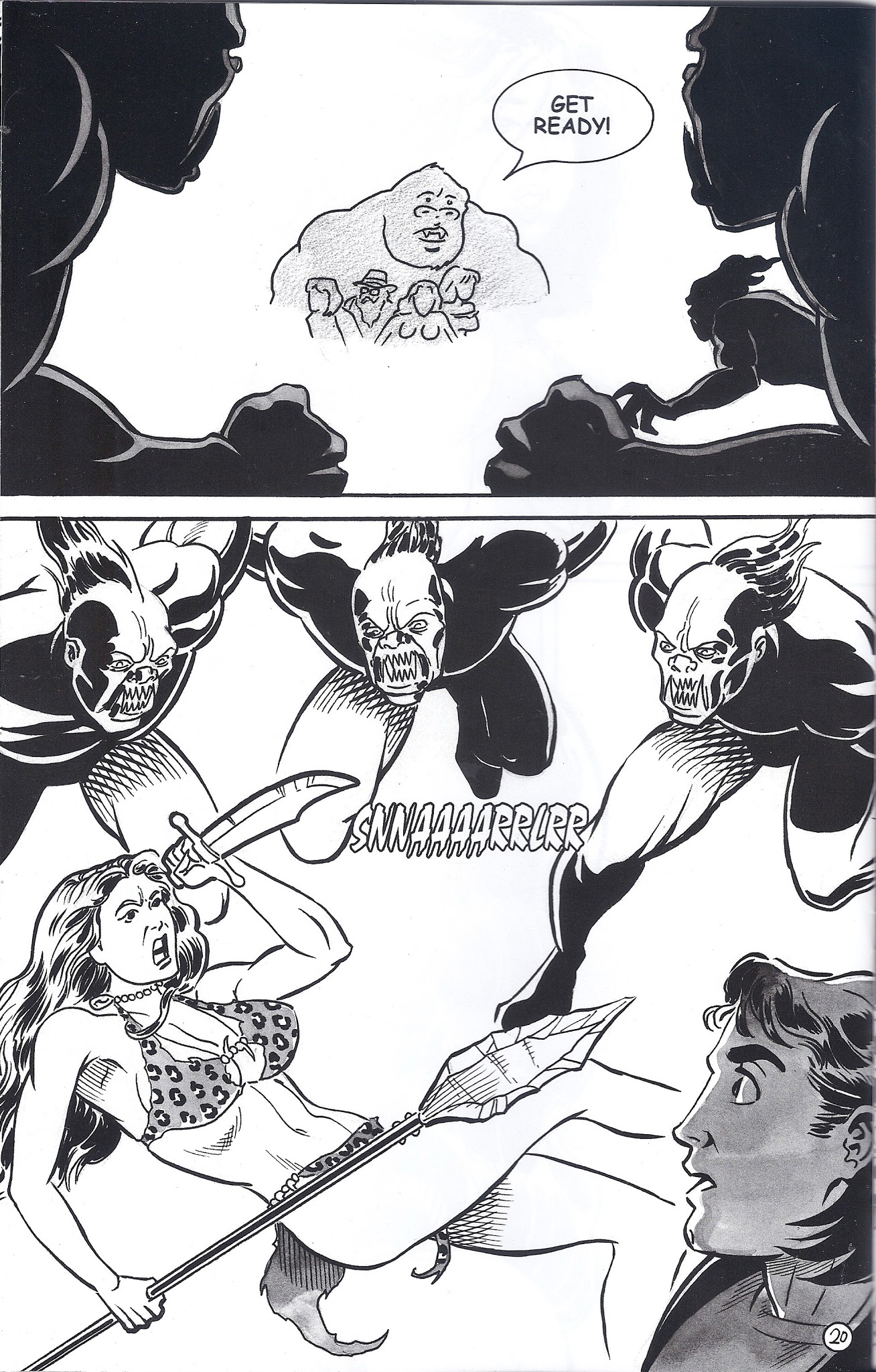 Read online Cavewoman: Shattered Time comic -  Issue # Full - 22