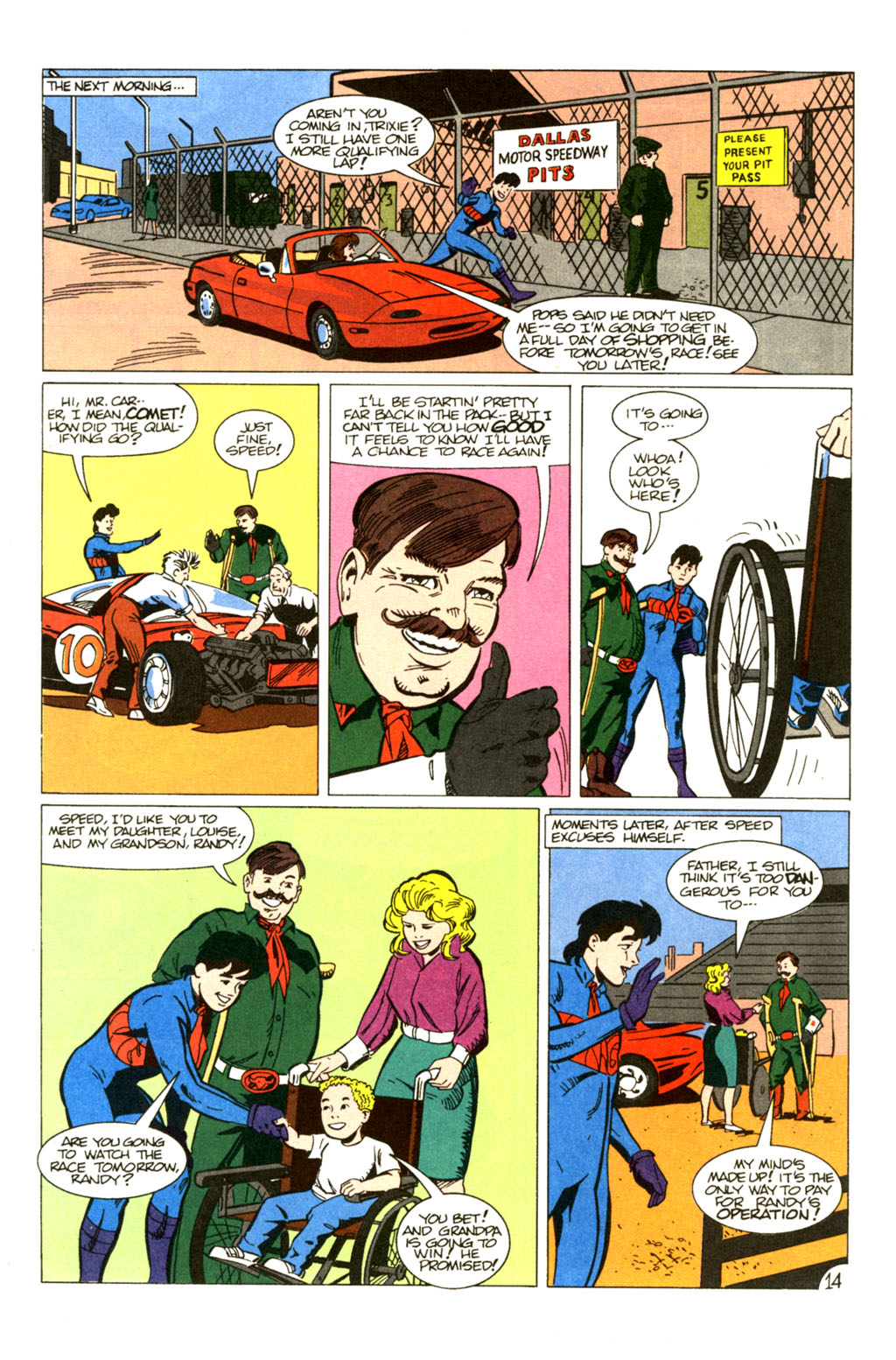 Read online Speed Racer (1987) comic -  Issue #29 - 19