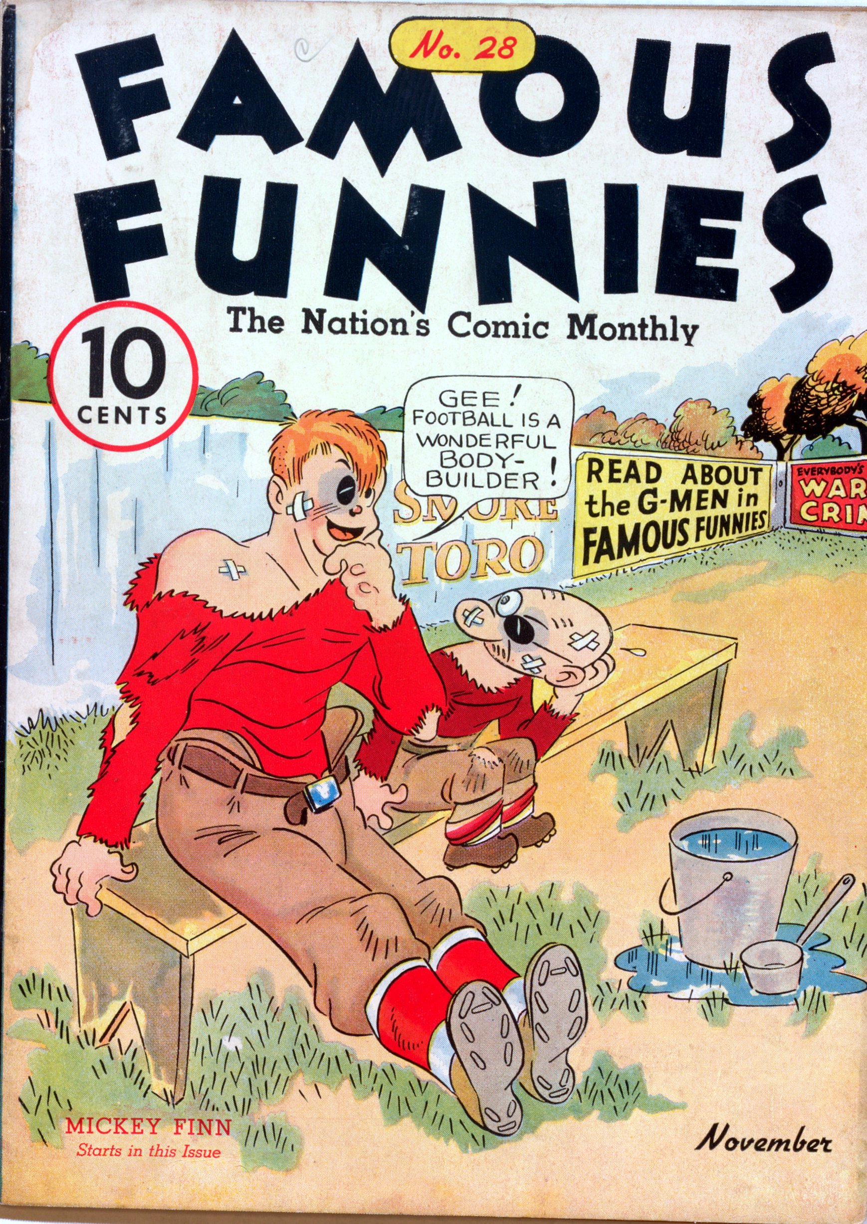 Read online Famous Funnies comic -  Issue #28 - 1