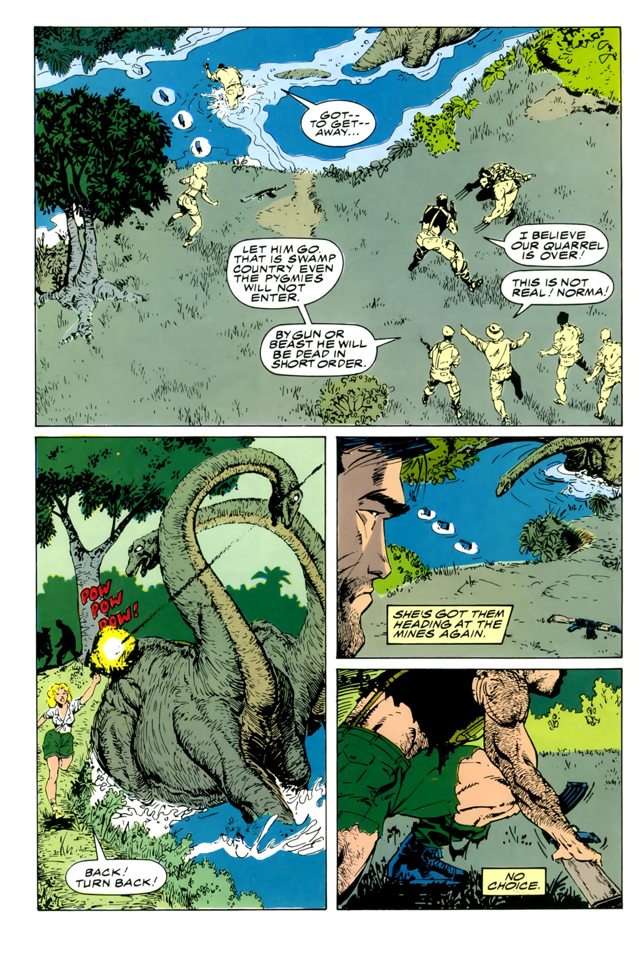 Read online The Punisher and Wolverine in African Saga comic -  Issue # Full - 42