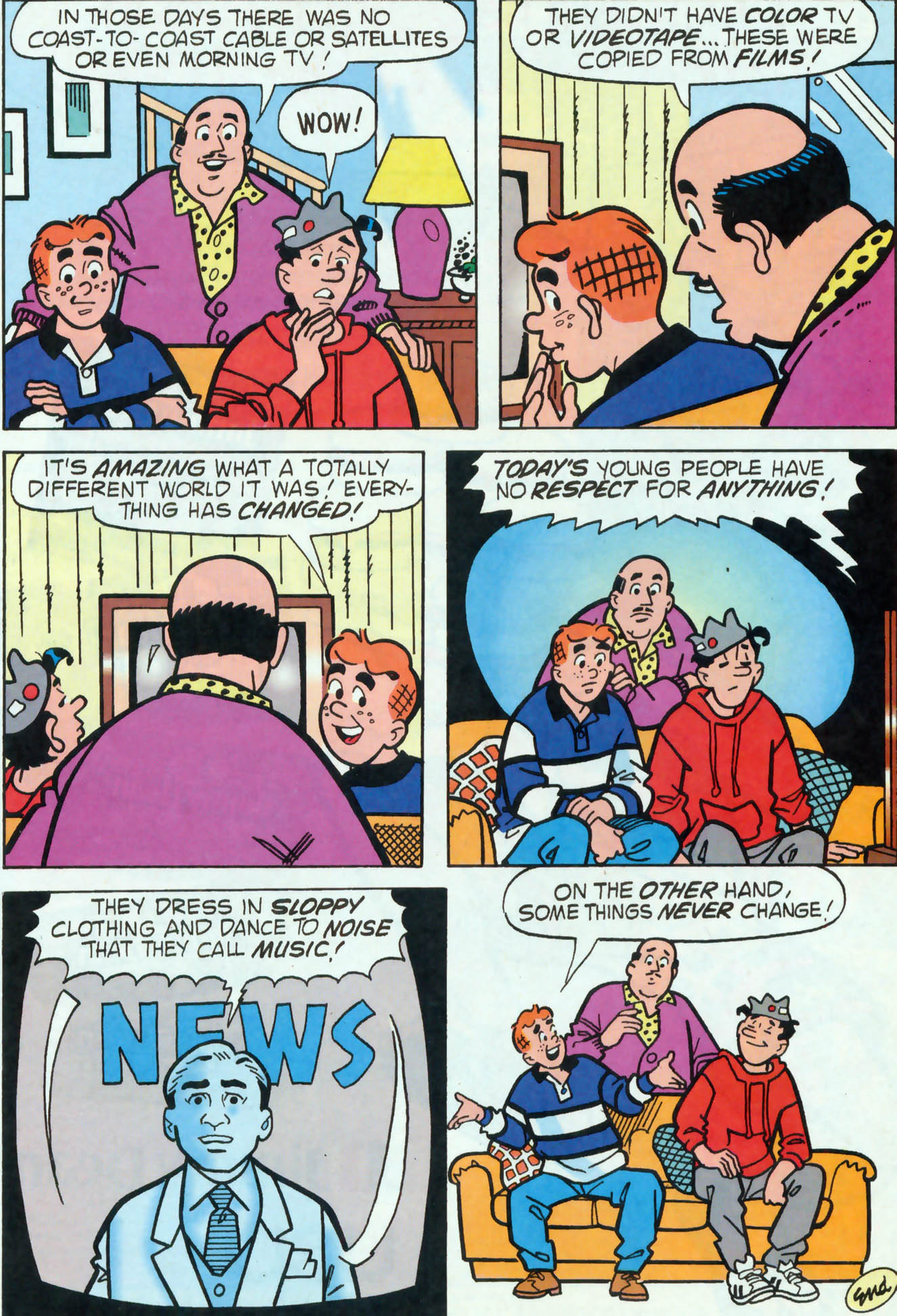 Read online Archie (1960) comic -  Issue #455 - 17