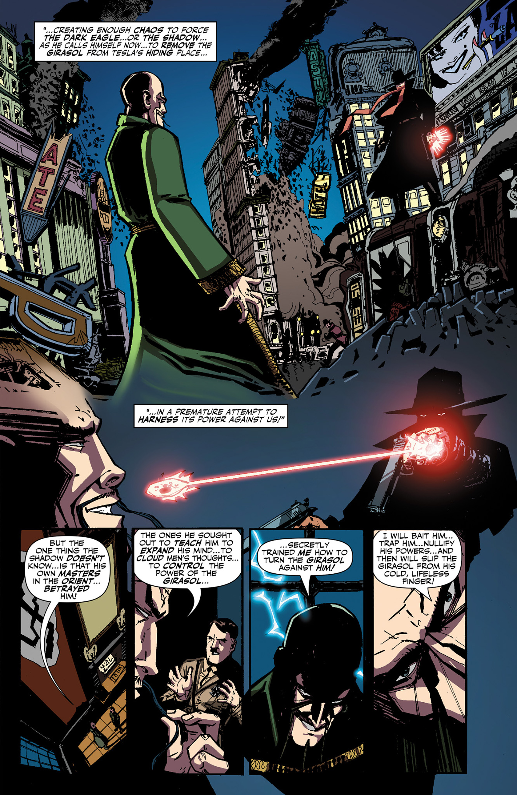 Read online The Shadow/Green Hornet: Dark Nights comic -  Issue #1 - 18