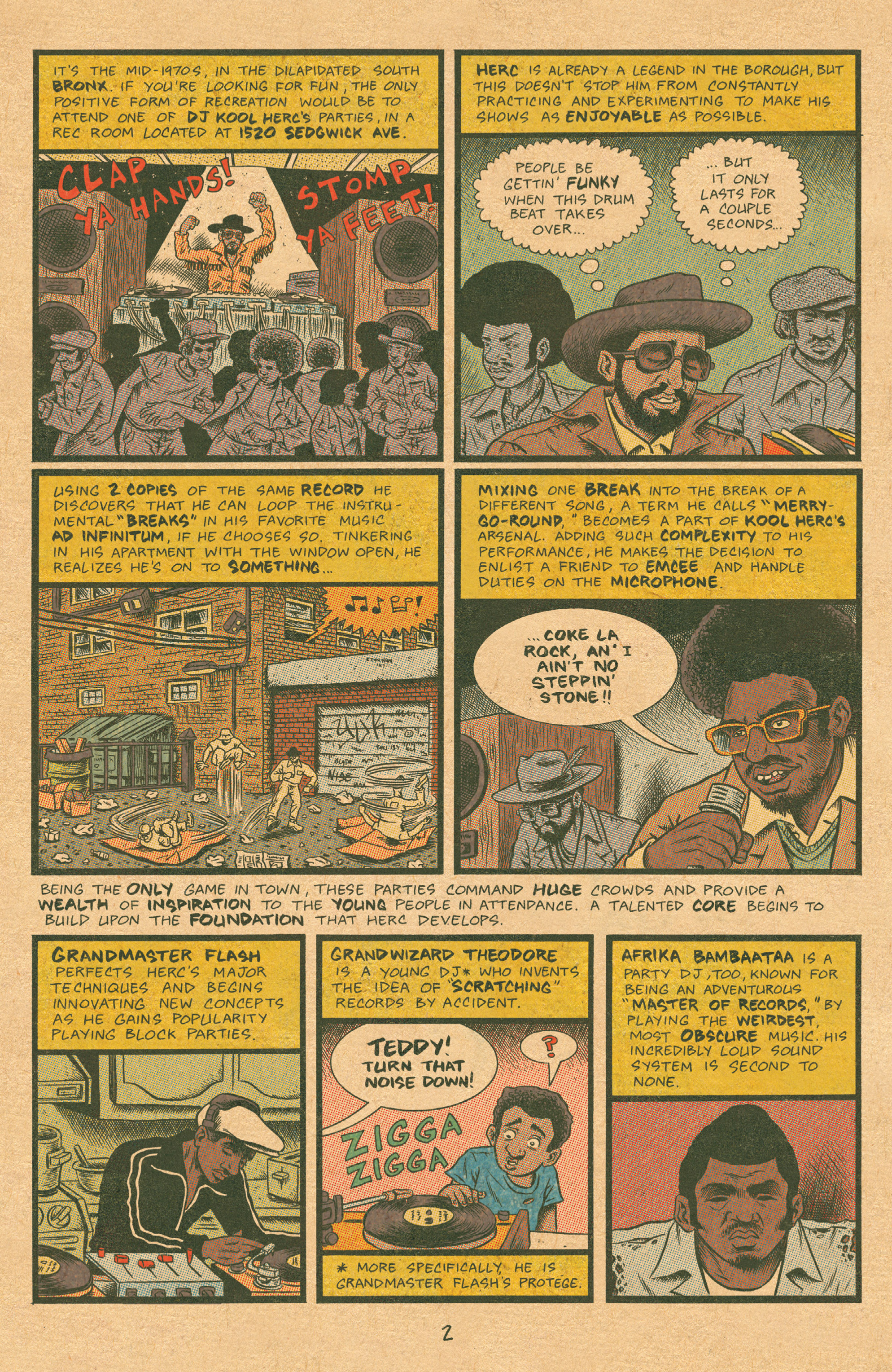 Read online Hip Hop Family Tree (2015) comic -  Issue #1 - 4