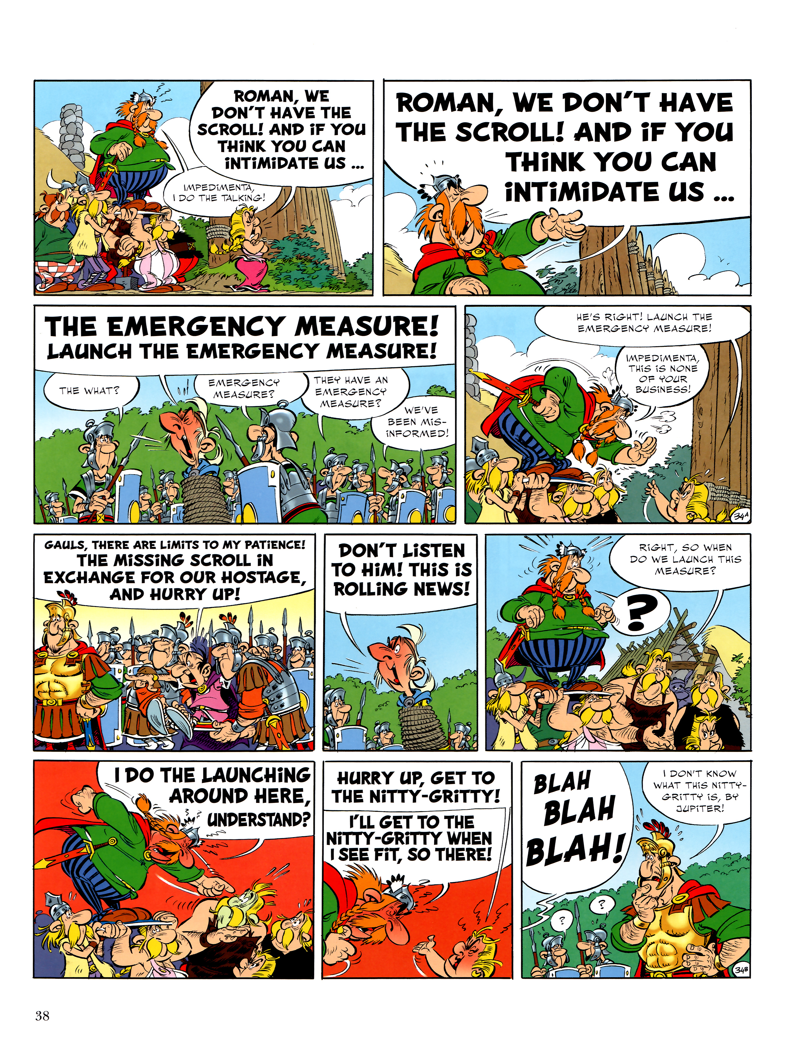 Read online Asterix comic -  Issue #36 - 39