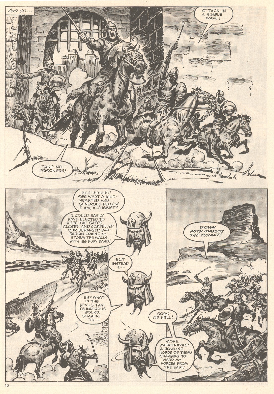 Read online The Savage Sword Of Conan comic -  Issue #79 - 10