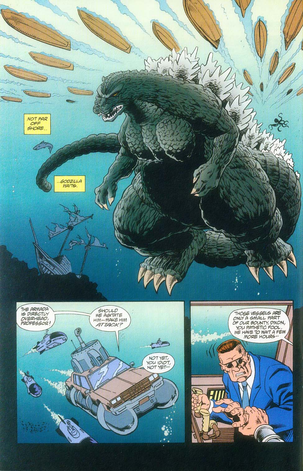 Read online Godzilla (1995) comic -  Issue #10 - 7