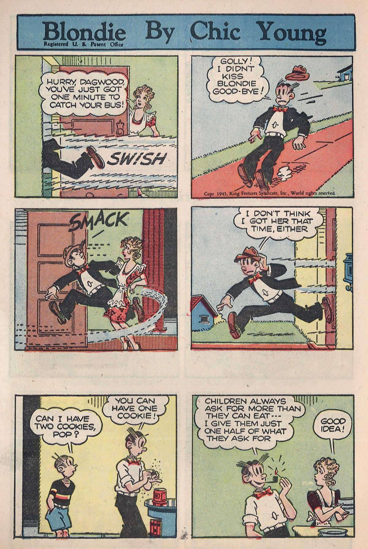 Read online Blondie Comics (1947) comic -  Issue #7 - 30