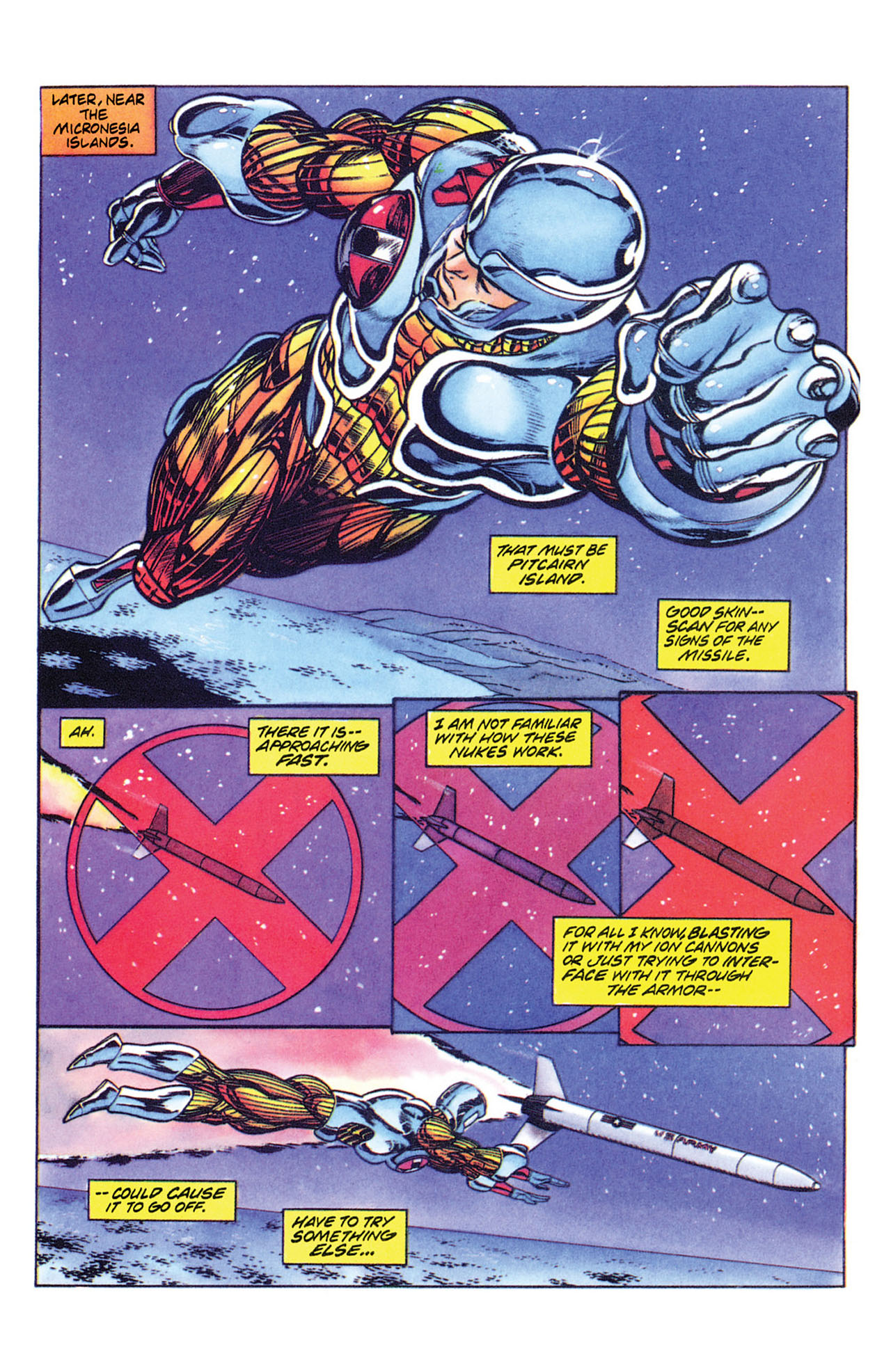 Read online X-O Manowar (1992) comic -  Issue #39 - 19