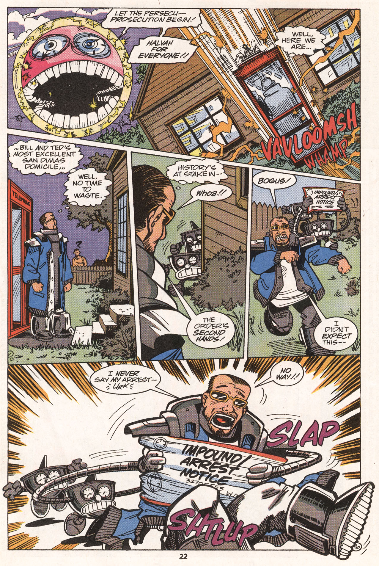 Bill & Teds Excellent Comic Book 6 Page 21