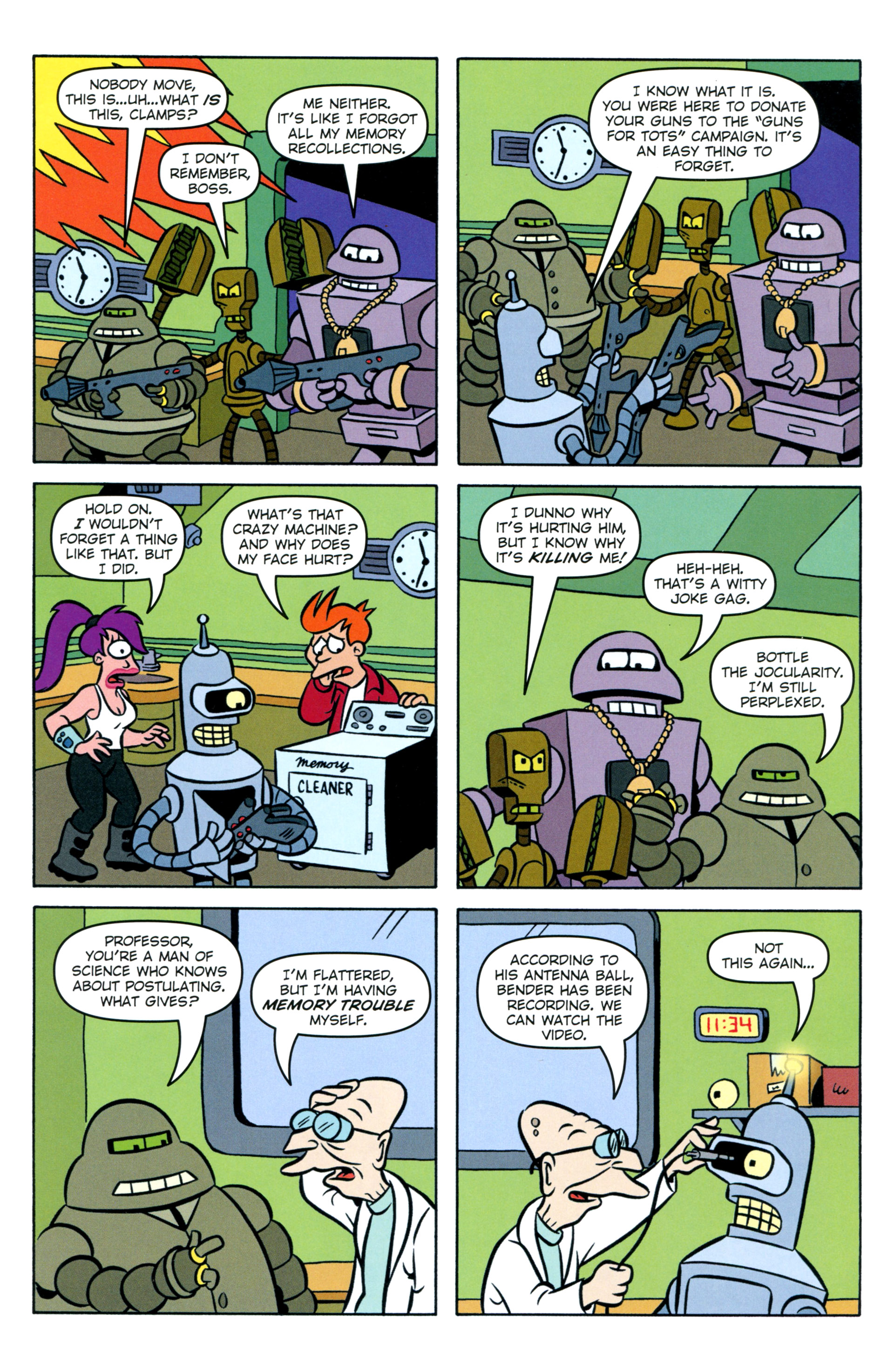 Read online Futurama Comics comic -  Issue #68 - 15