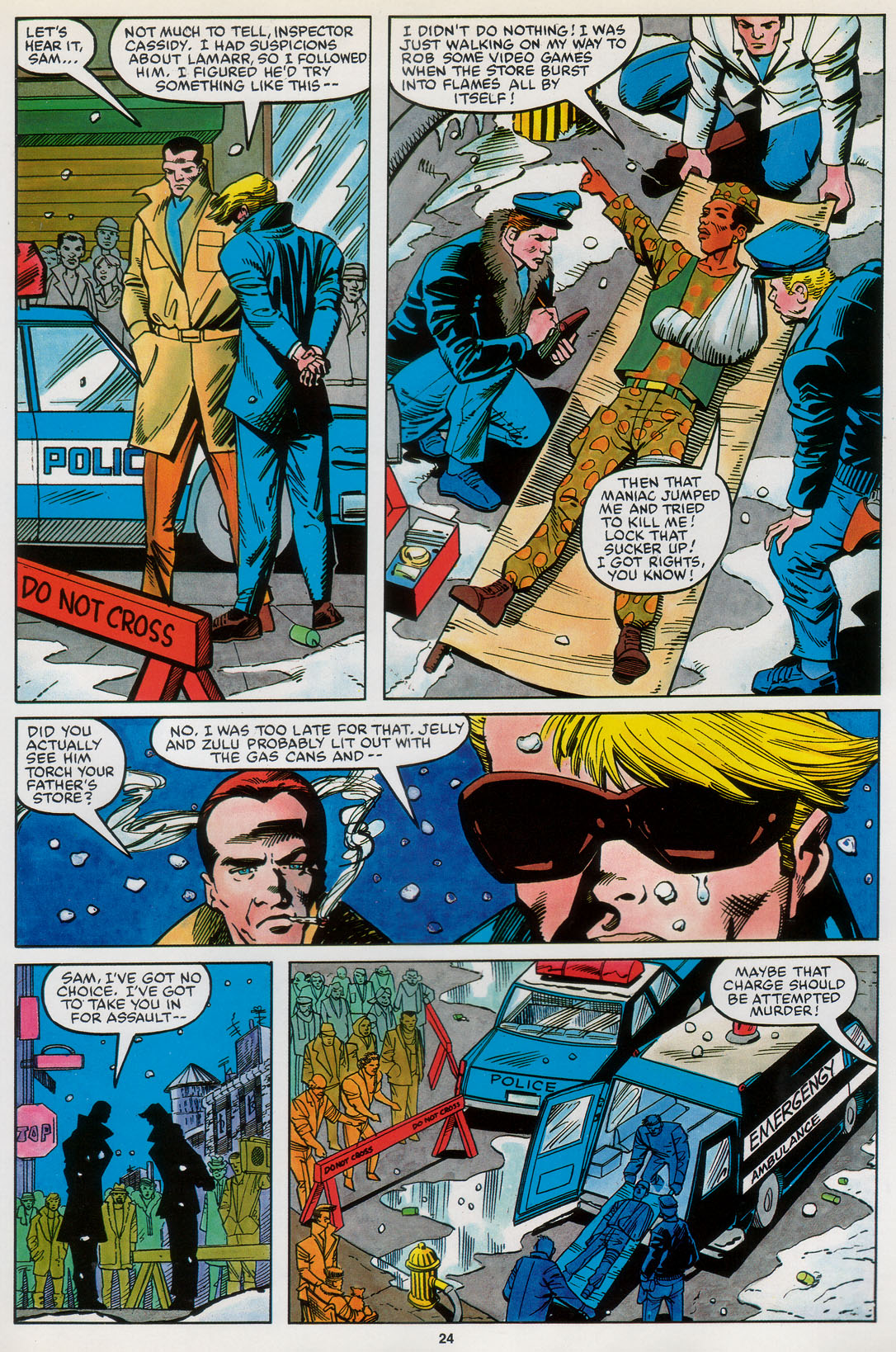 Read online Marvel Graphic Novel comic -  Issue #31 - Wofpack - 29