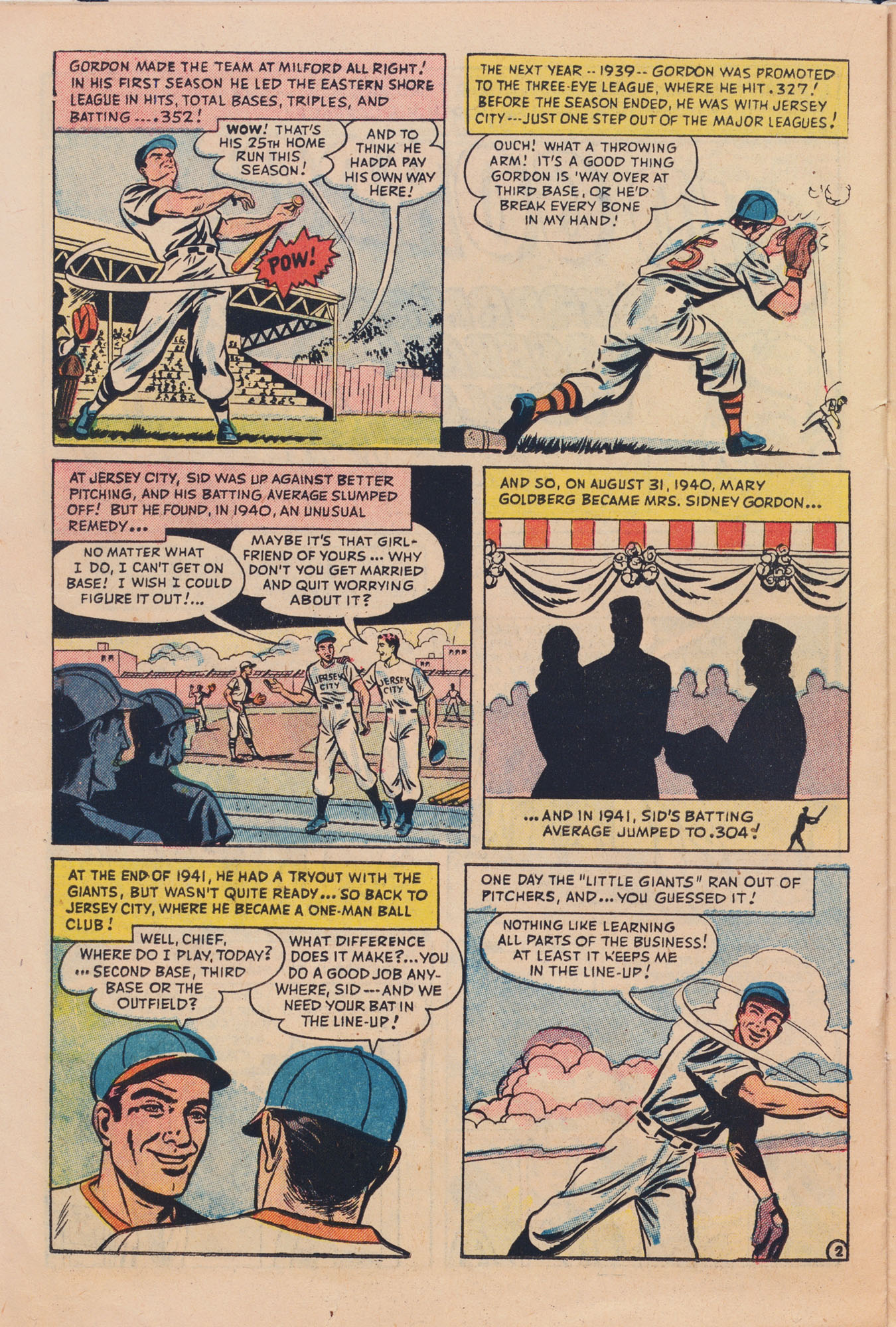 Read online Babe Ruth Sports Comics comic -  Issue #3 - 21