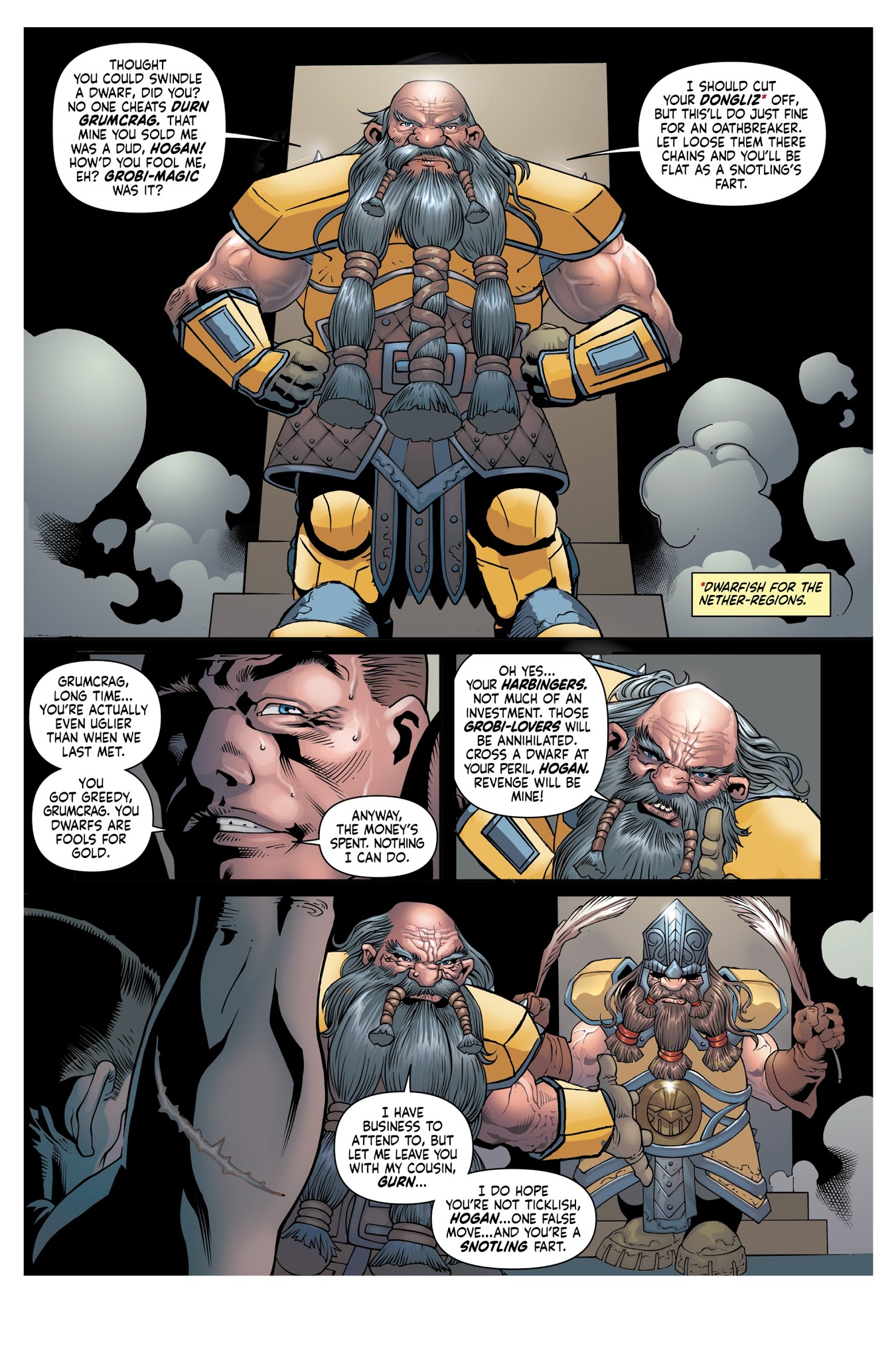 Read online Blood Bowl: More Guts, More Glory! comic -  Issue #3 - 9