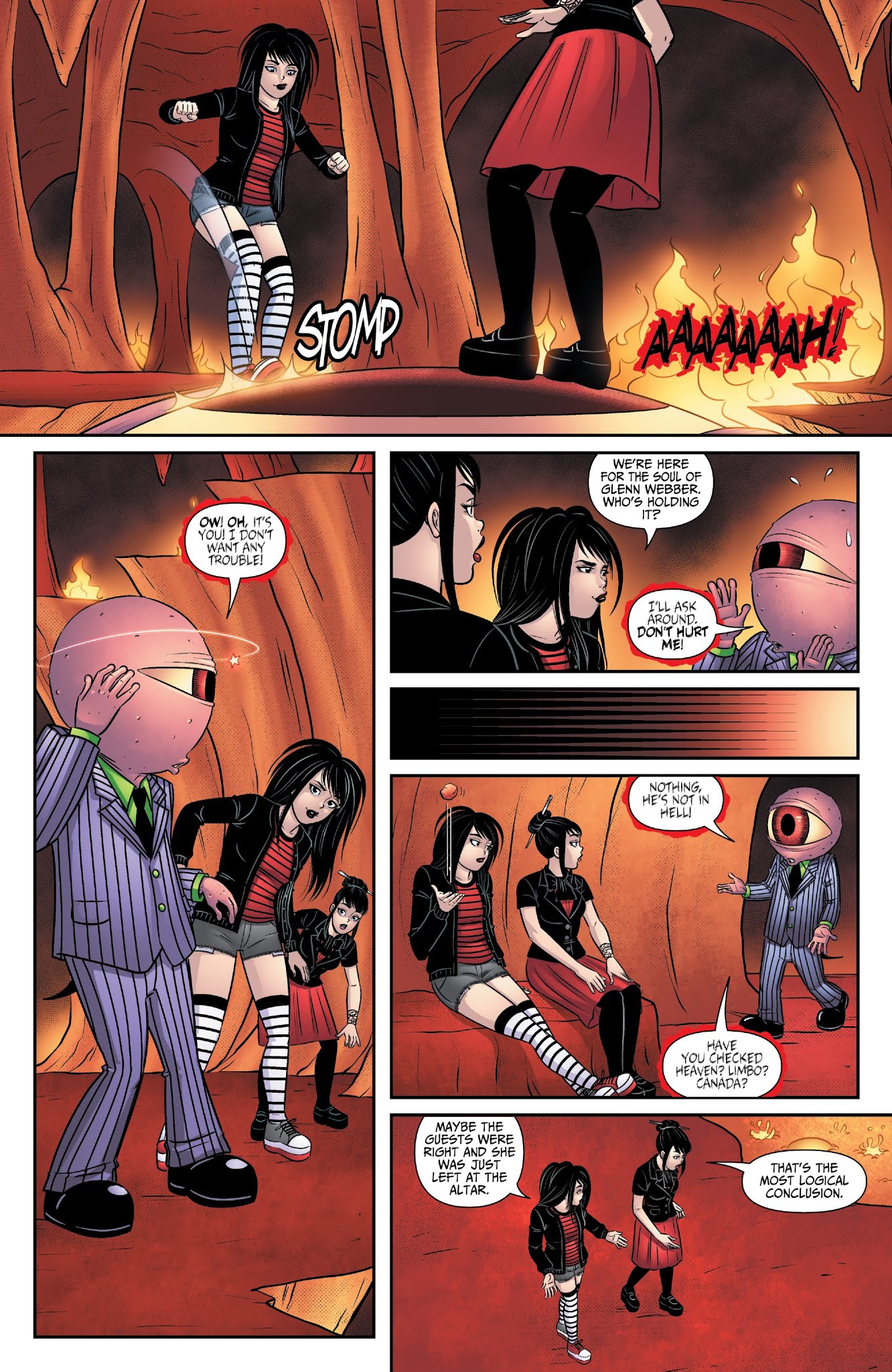 Read online Exorsisters comic -  Issue #1 - 14