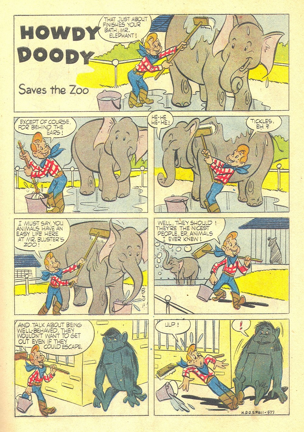 Read online Four Color Comics comic -  Issue #811 - 3