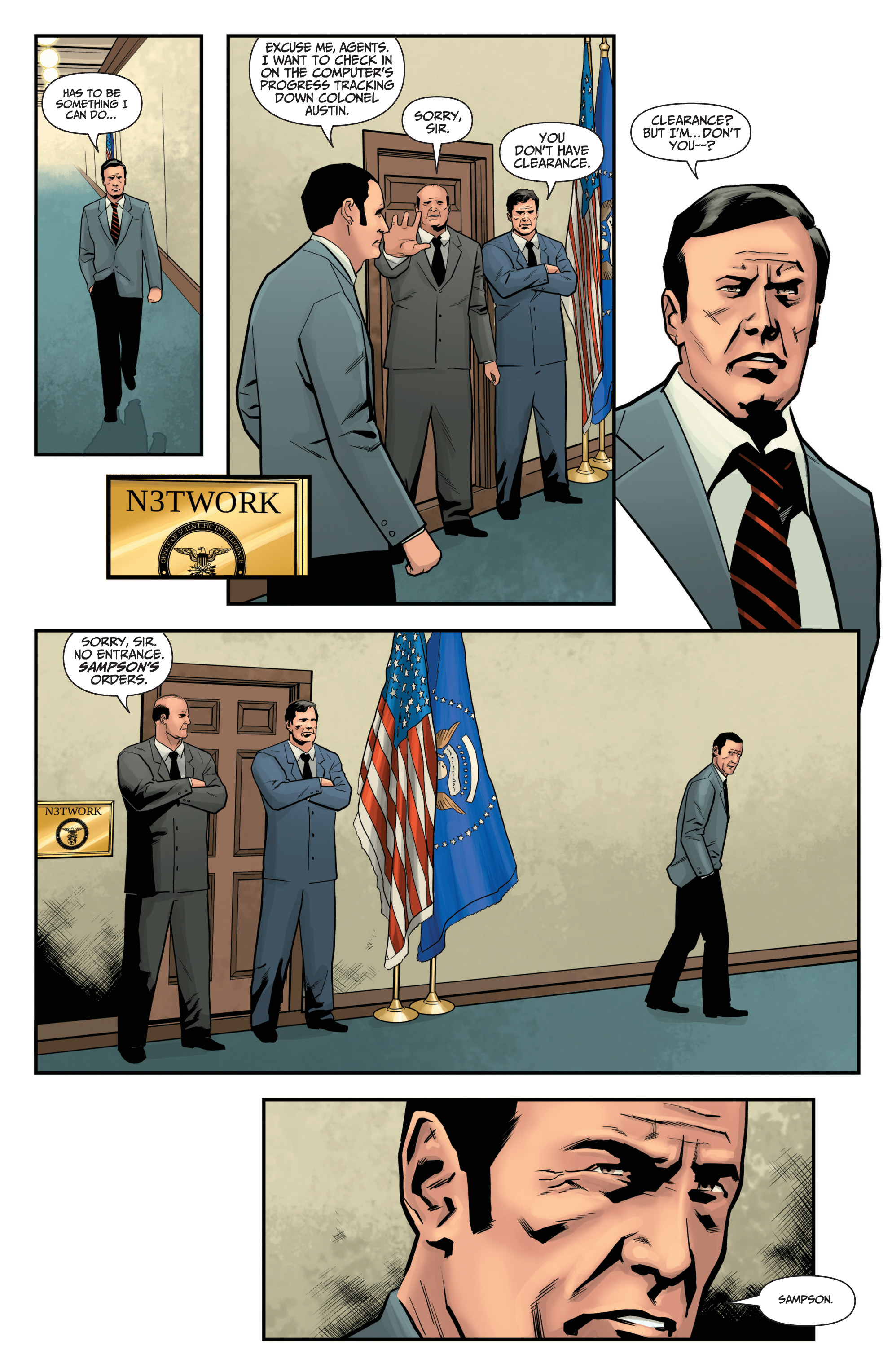 Read online The Six Million Dollar Man: Fall of Man comic -  Issue #4 - 9