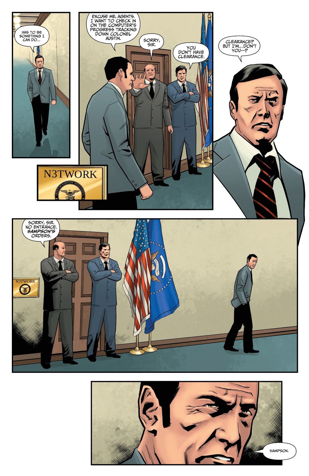 The Six Million Dollar Man: Fall of Man issue 4 - Page 9
