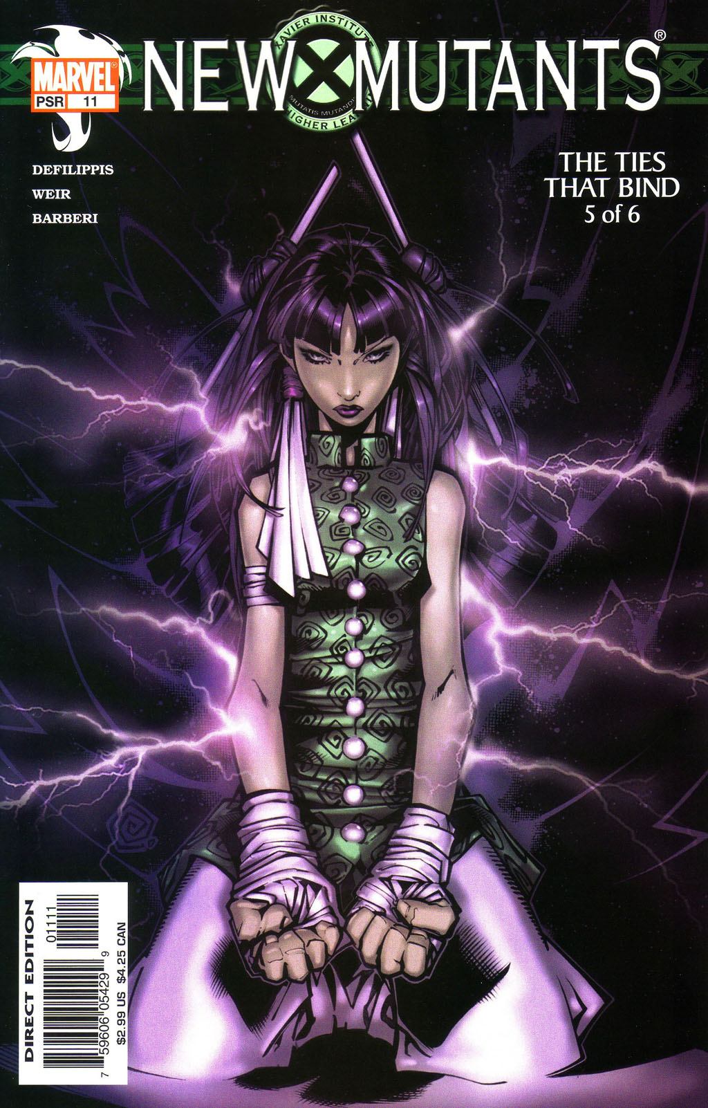 Read online New Mutants (2003) comic -  Issue #11 - 1