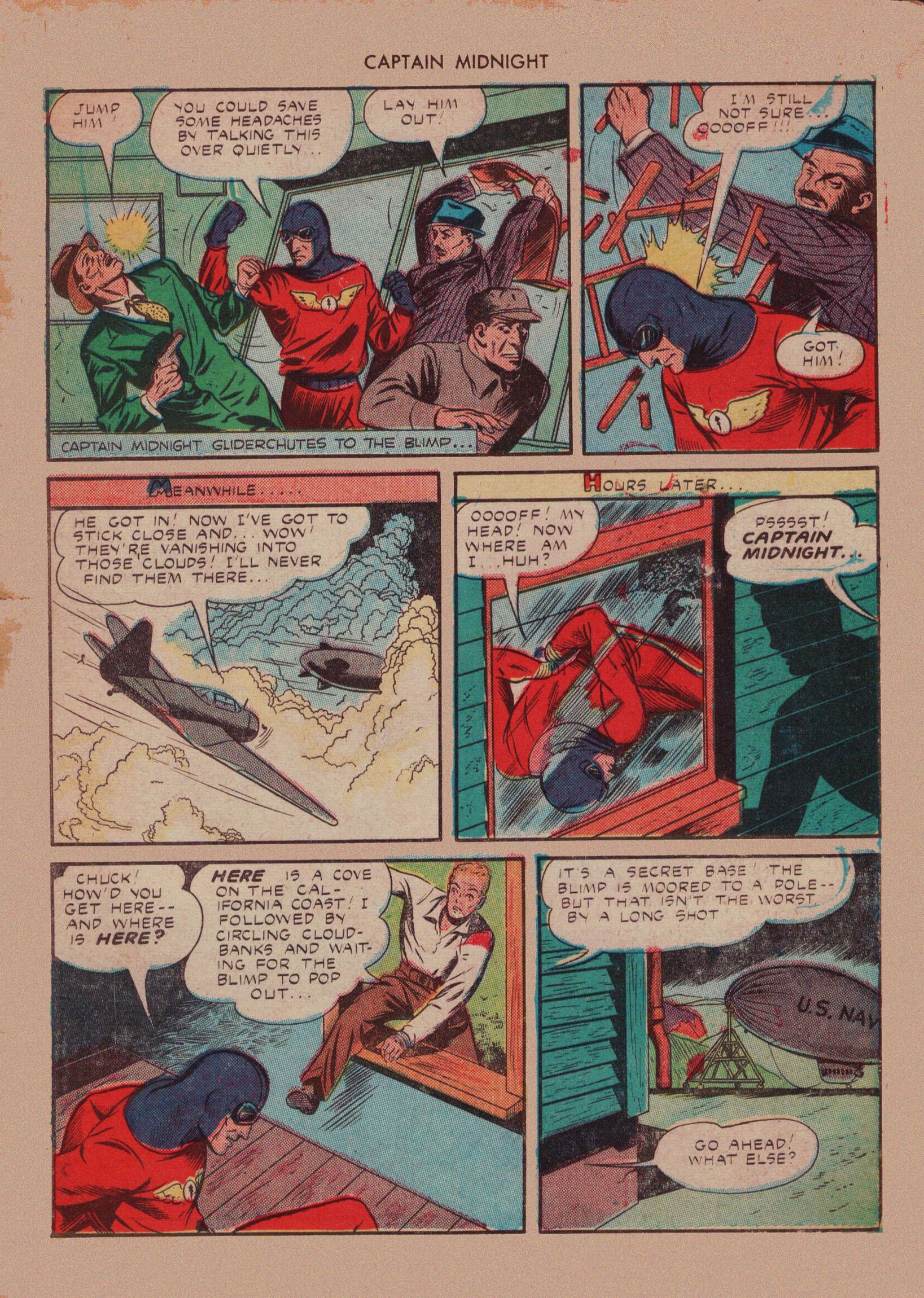 Read online Captain Midnight (1942) comic -  Issue #15 - 43