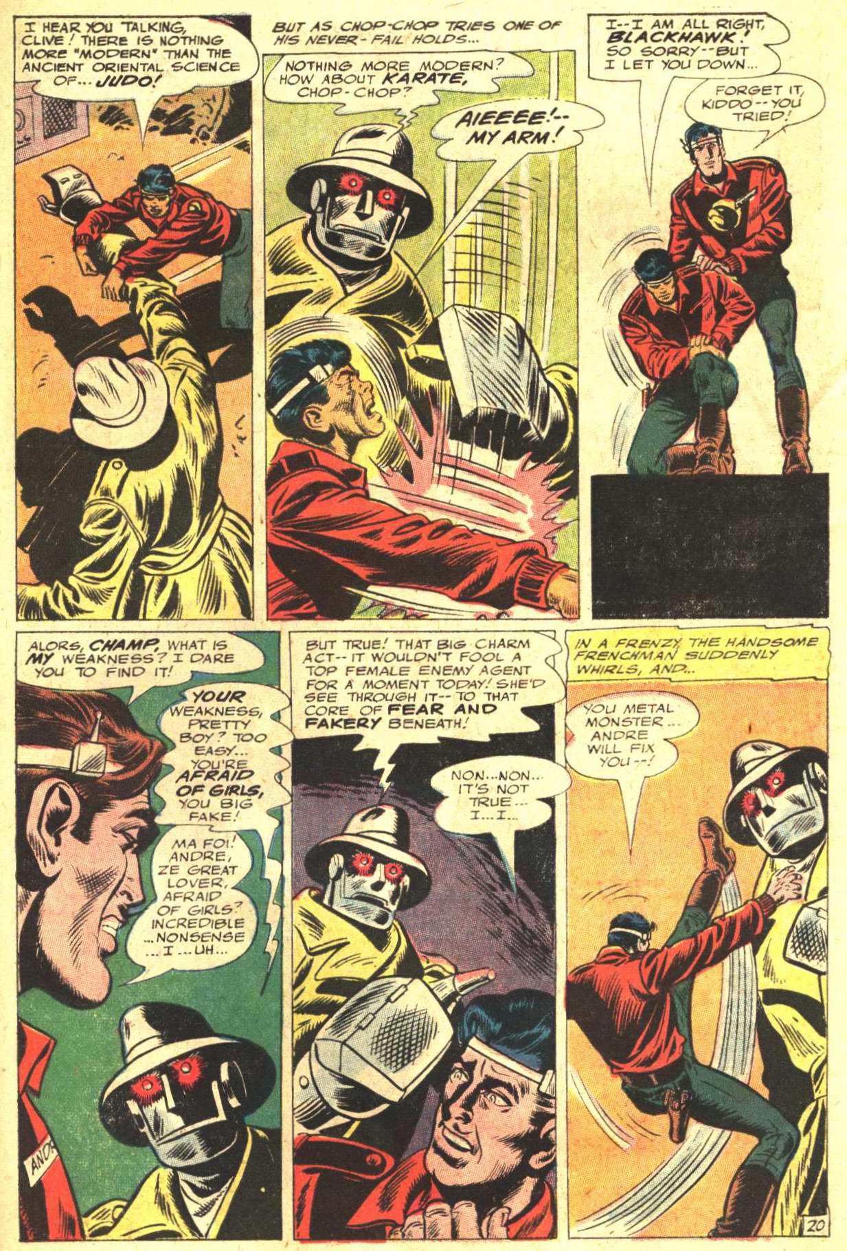 Blackhawk (1957) Issue #228 #120 - English 23