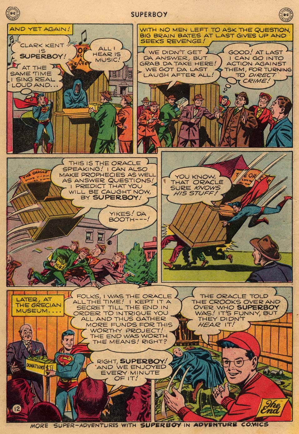 Read online Superboy (1949) comic -  Issue #4 - 13