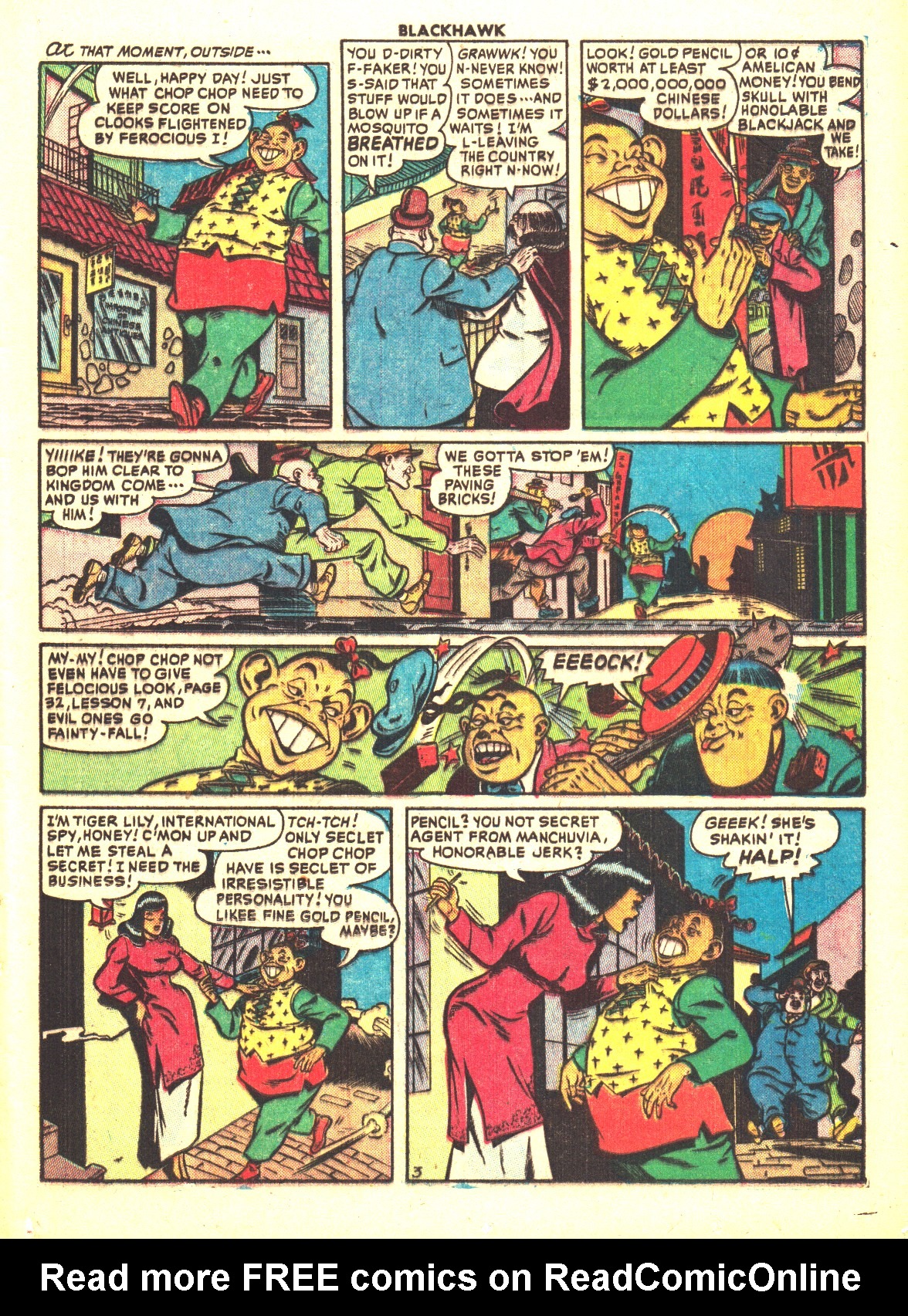 Read online Blackhawk (1957) comic -  Issue #35 - 37