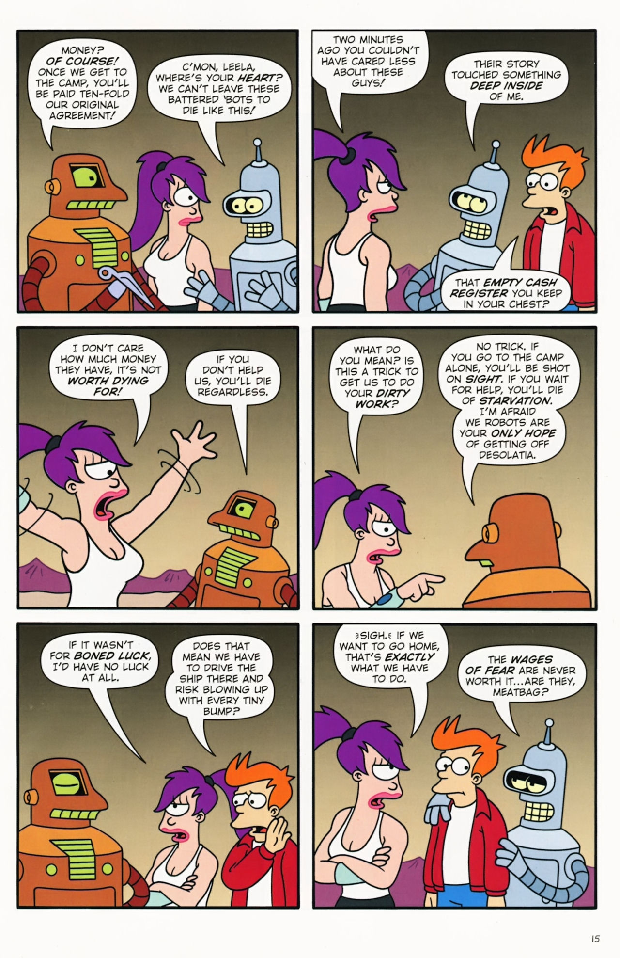 Read online Futurama Comics comic -  Issue #53 - 14