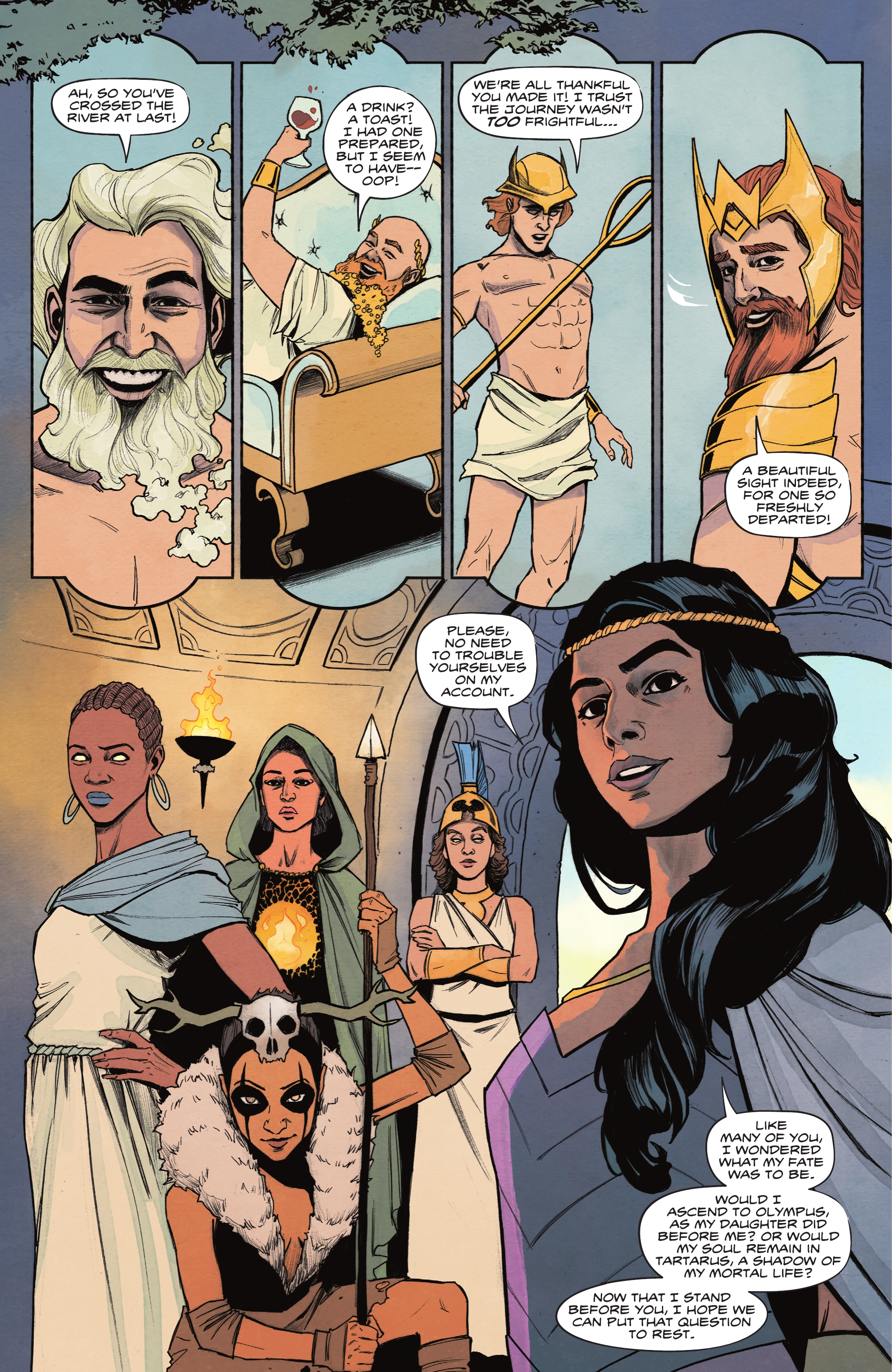 Read online Olympus: Rebirth comic -  Issue # Full - 9