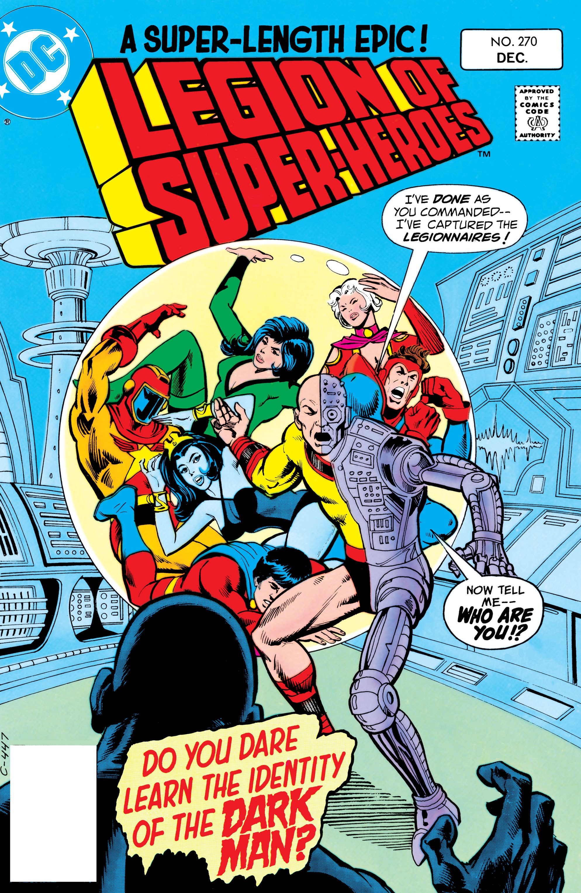 Read online Legion of Super-Heroes (1980) comic -  Issue #270 - 1