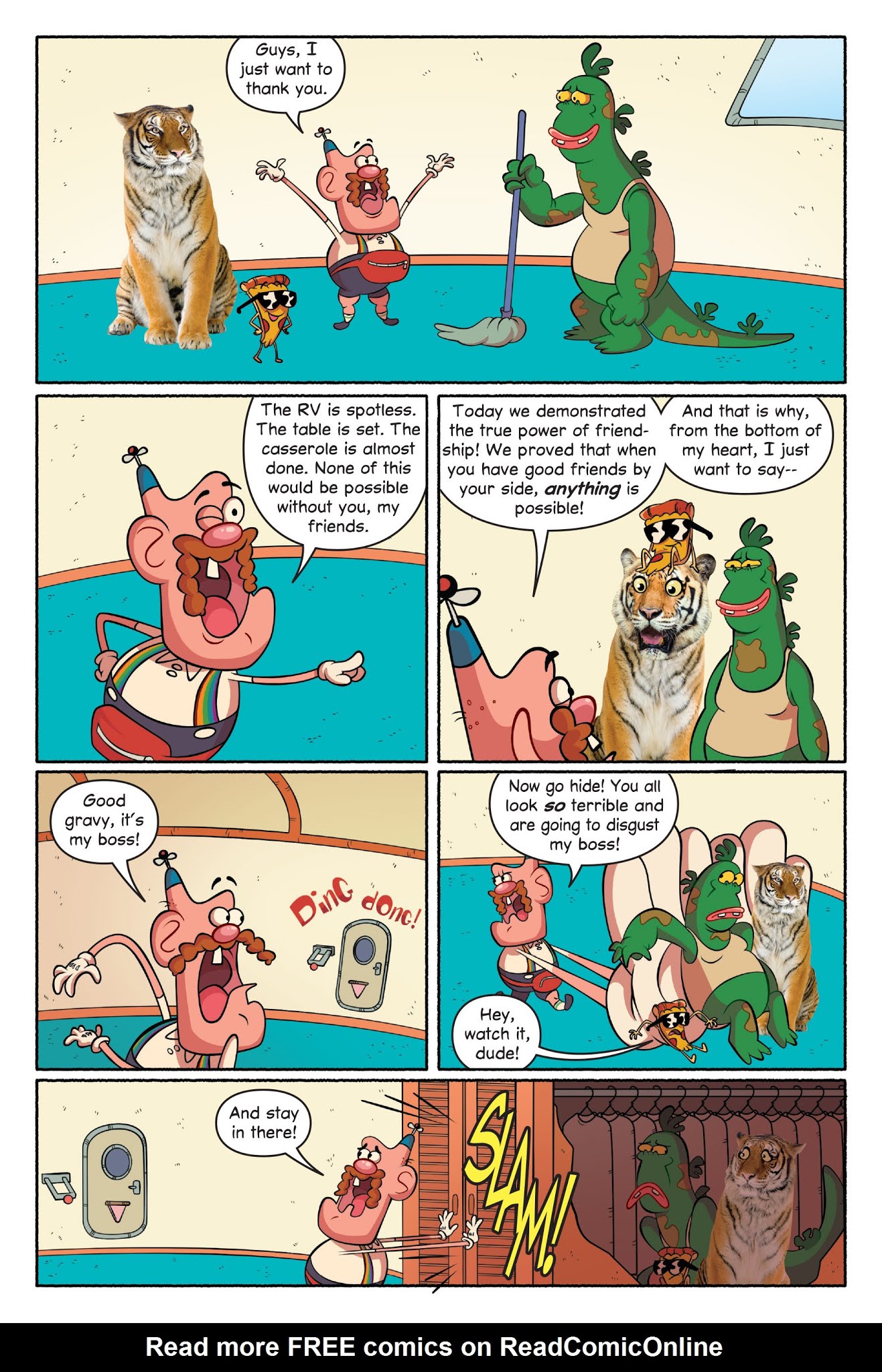 Read online Uncle Grandpa and the Time Casserole comic -  Issue # TPB - 135
