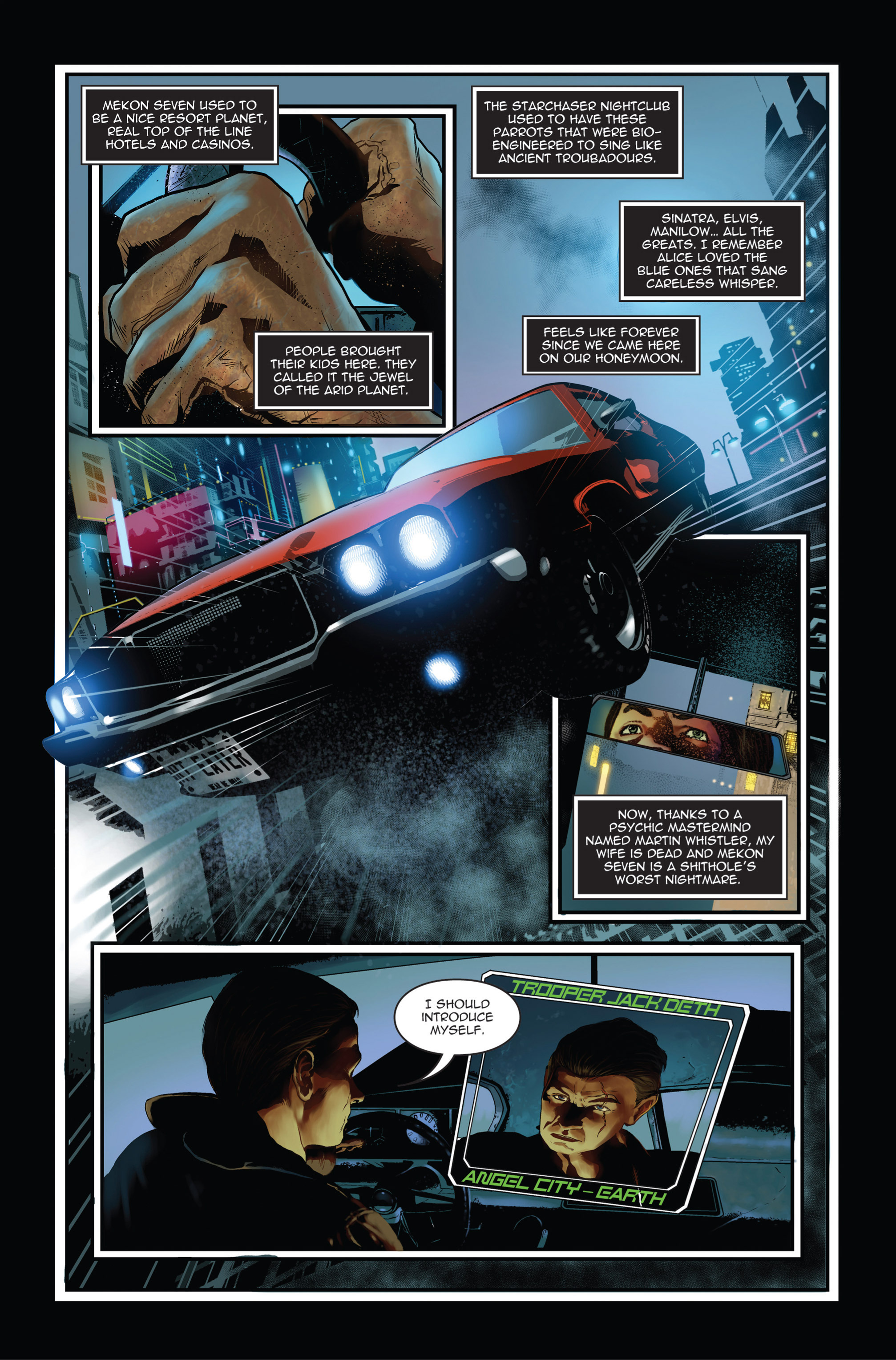 Read online Trancers comic -  Issue #1 - 5