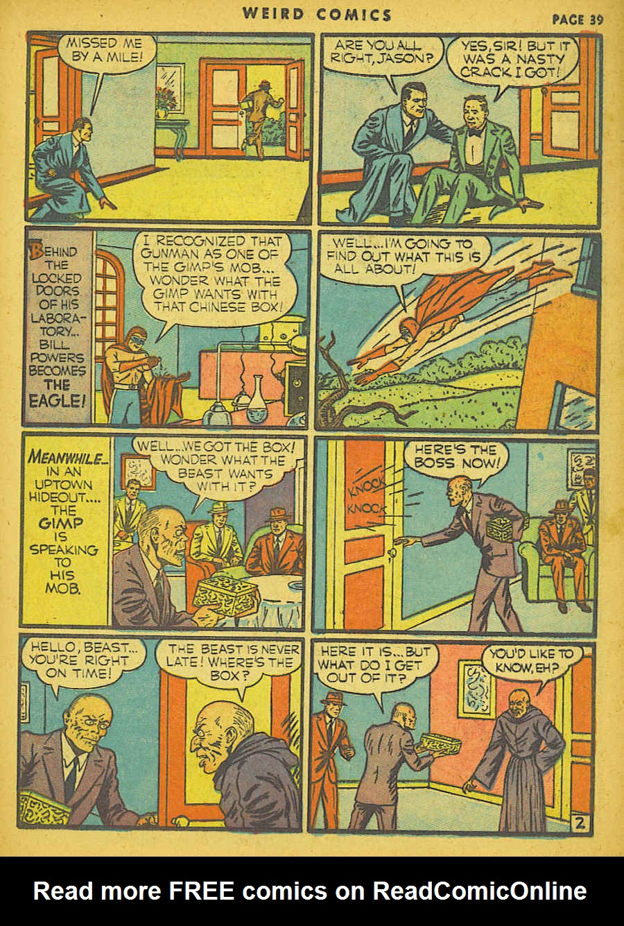 Read online Weird Comics comic -  Issue #9 - 37
