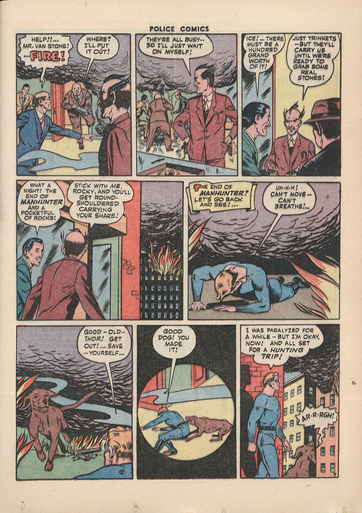 Read online Police Comics comic -  Issue #37 - 25