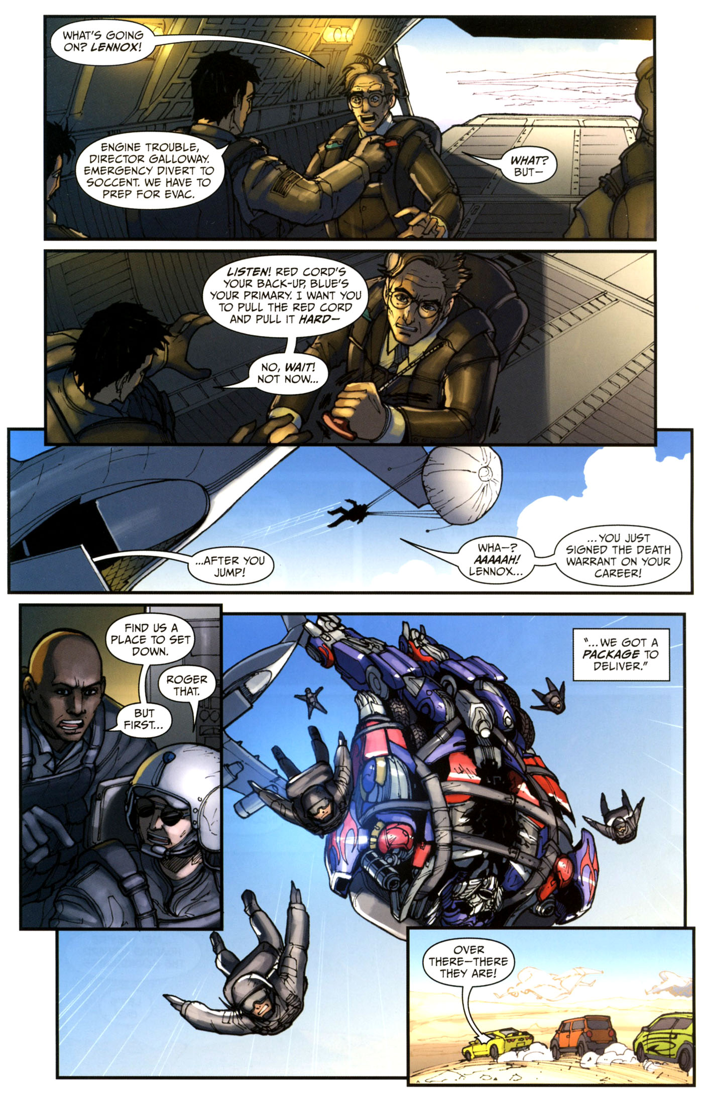 Read online Transformers: Revenge of the Fallen — Official Movie Adaptation comic -  Issue #3 - 21