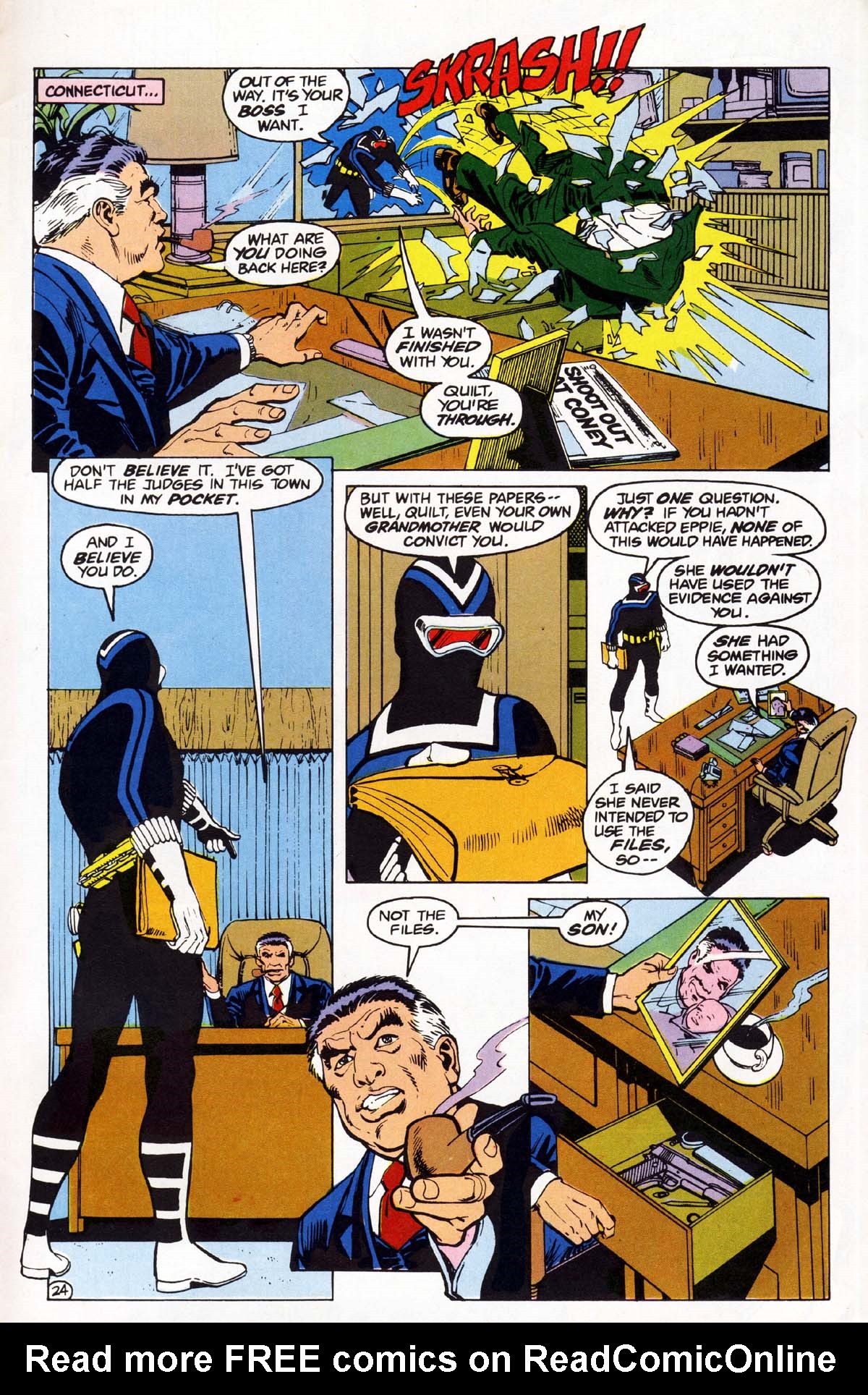 Read online Vigilante (1983) comic -  Issue #1 - 25