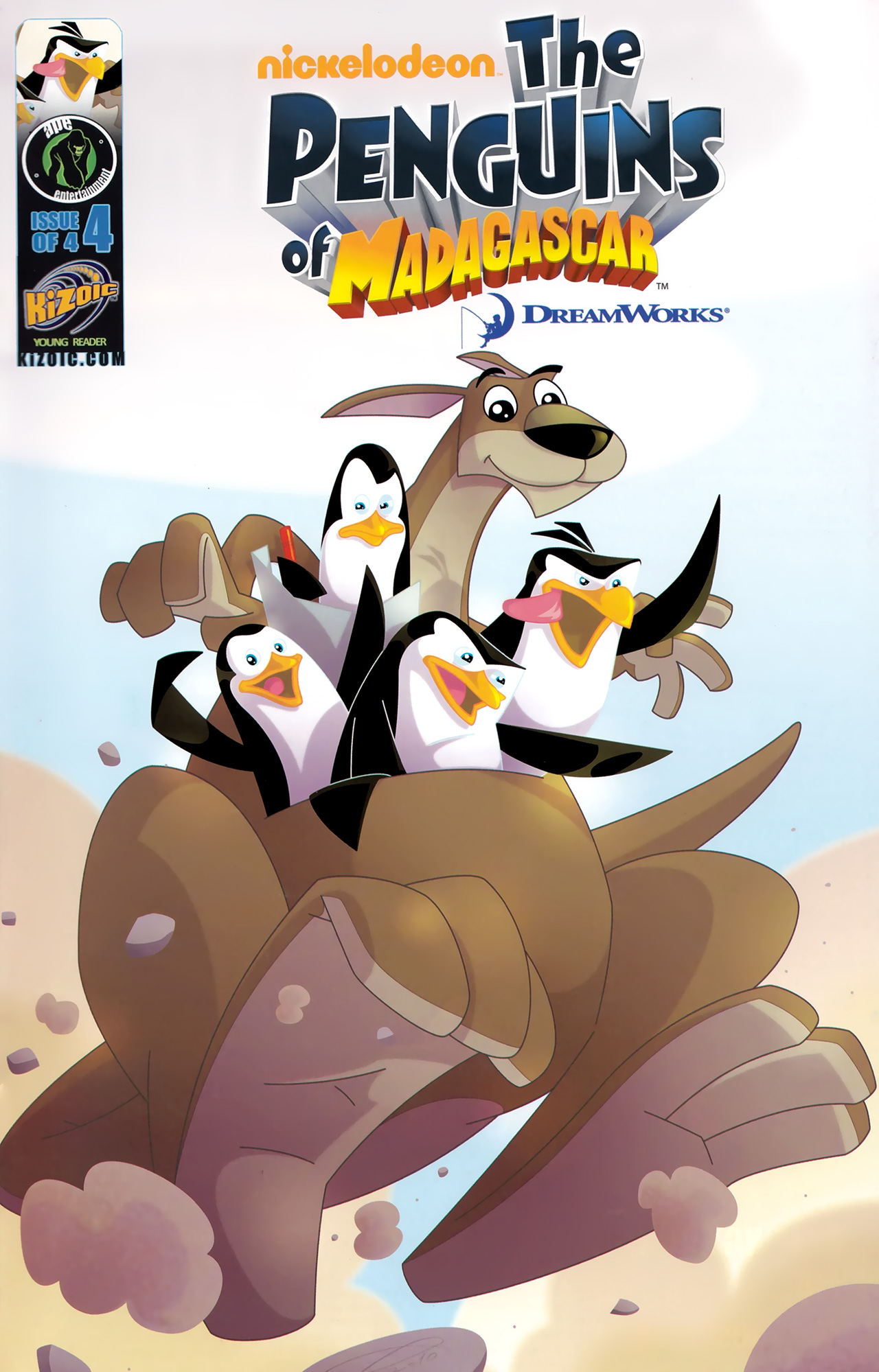Read online Penguins of Madagascar comic -  Issue #4 - 1
