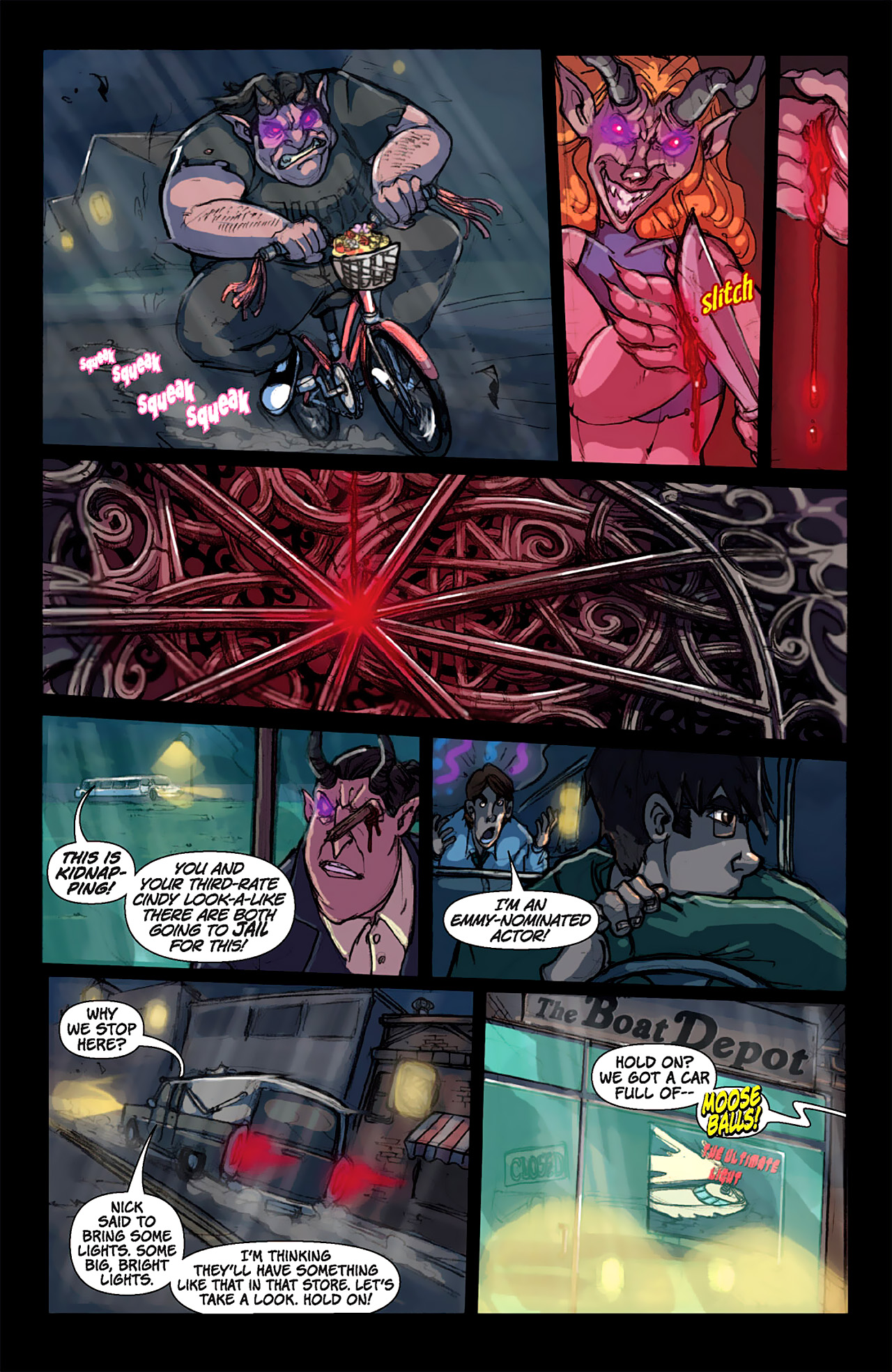 Read online Cindy the Demon Hunter comic -  Issue # TPB - 84