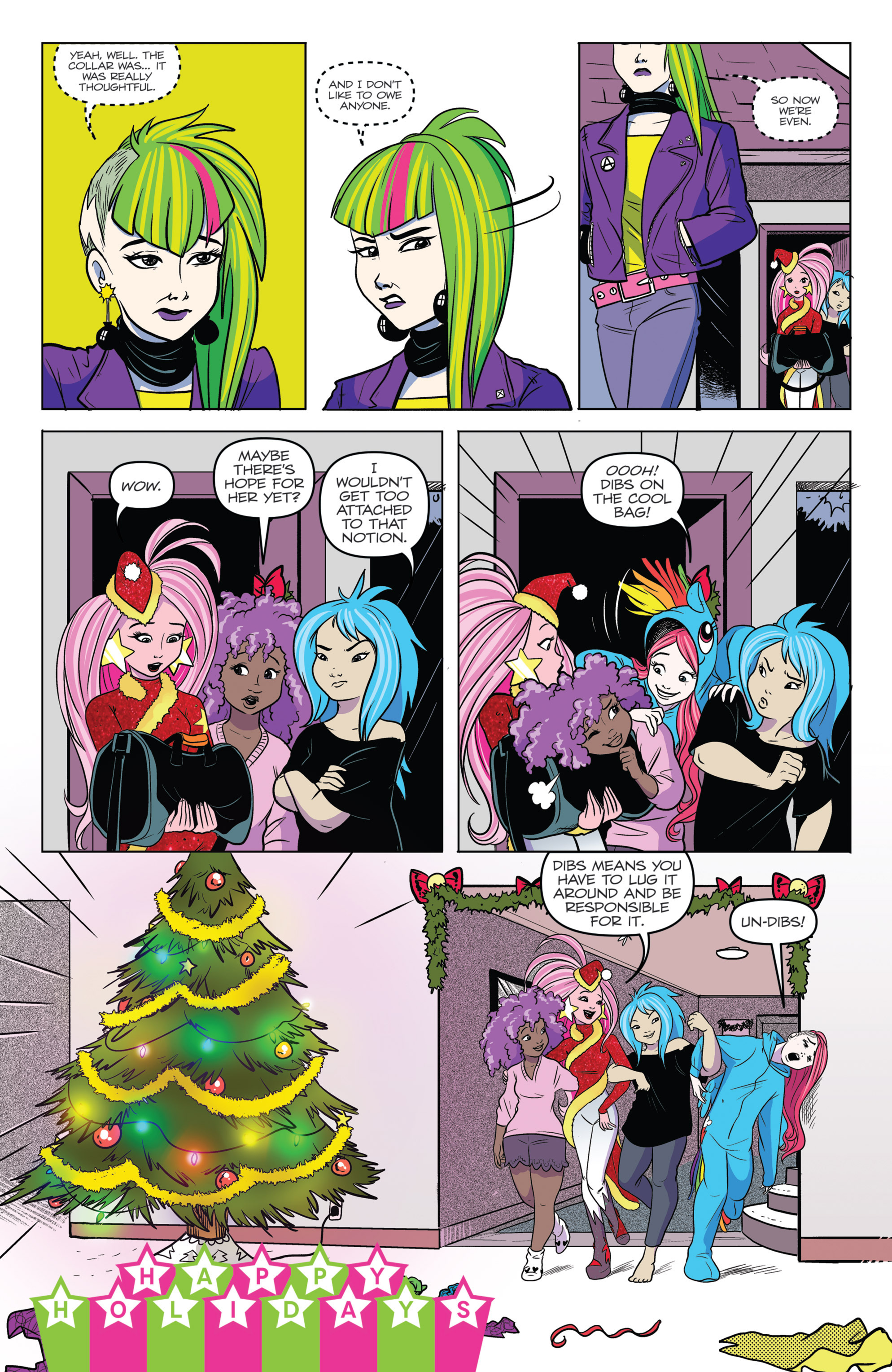 Read online Jem and The Holograms comic -  Issue # _Special - Holiday Special - 24