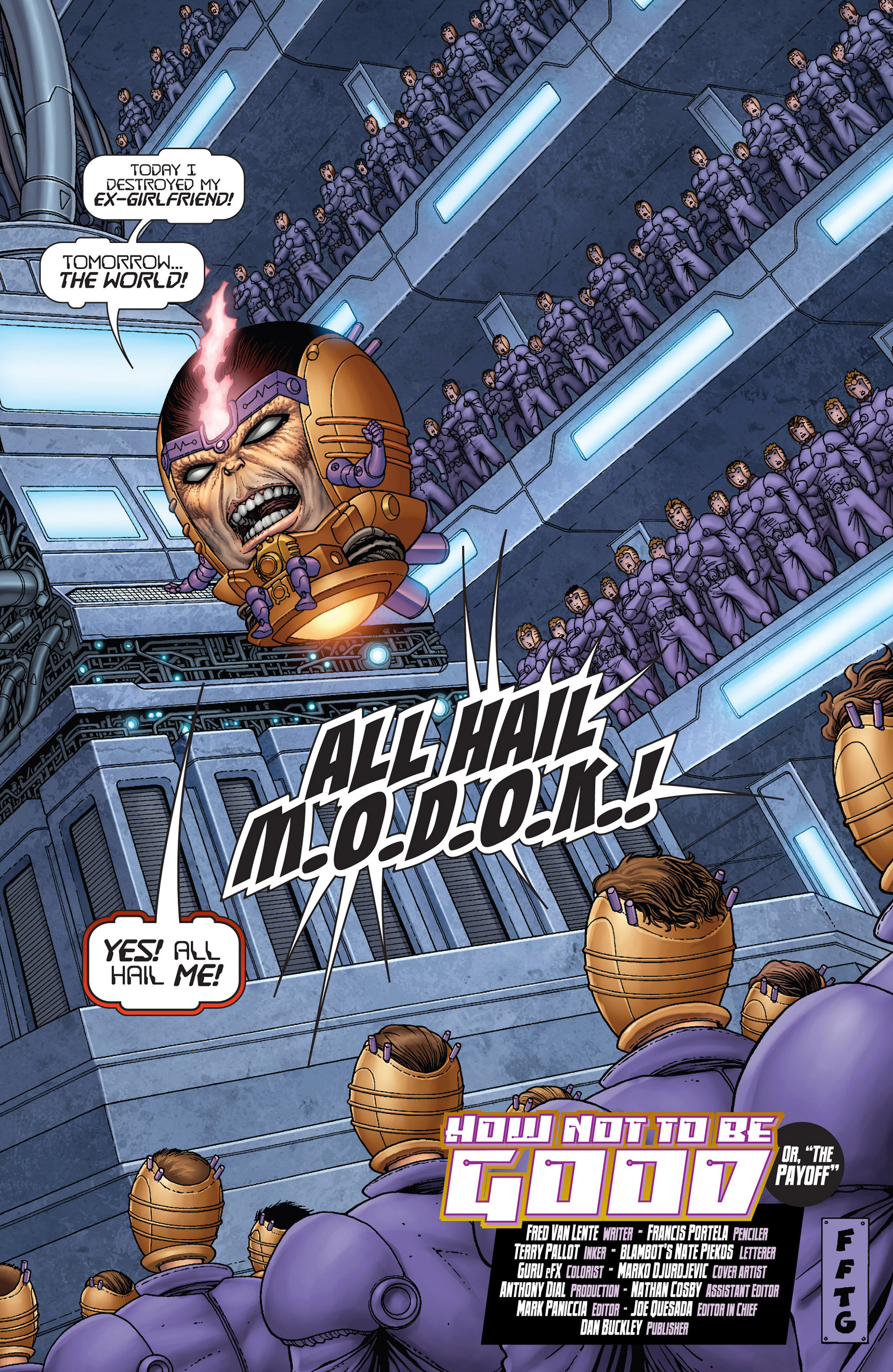 Read online Super-Villain Team-Up/MODOK's 11 comic -  Issue #5 - 23