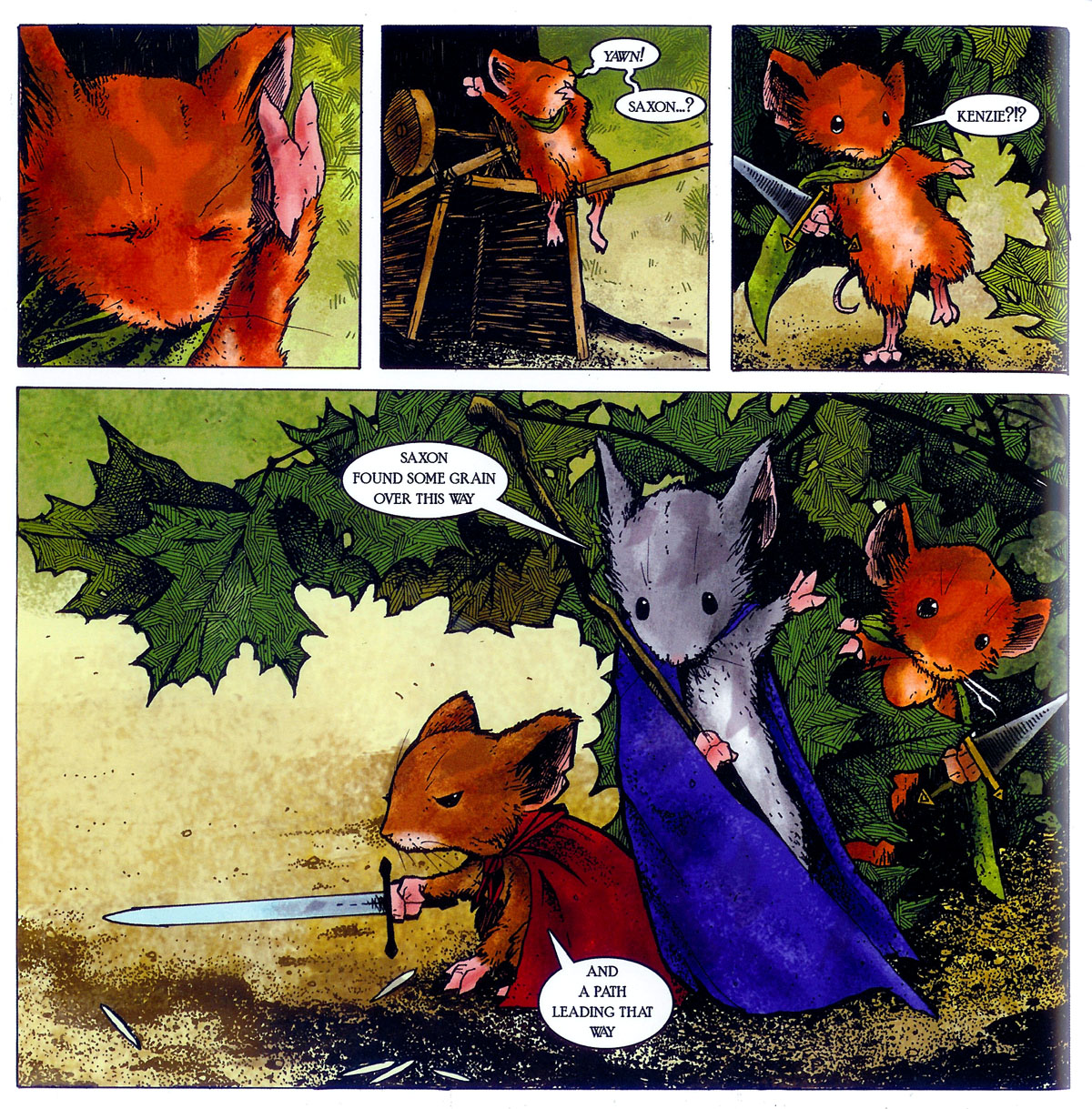 Read online Mouse Guard comic -  Issue #1 - 10