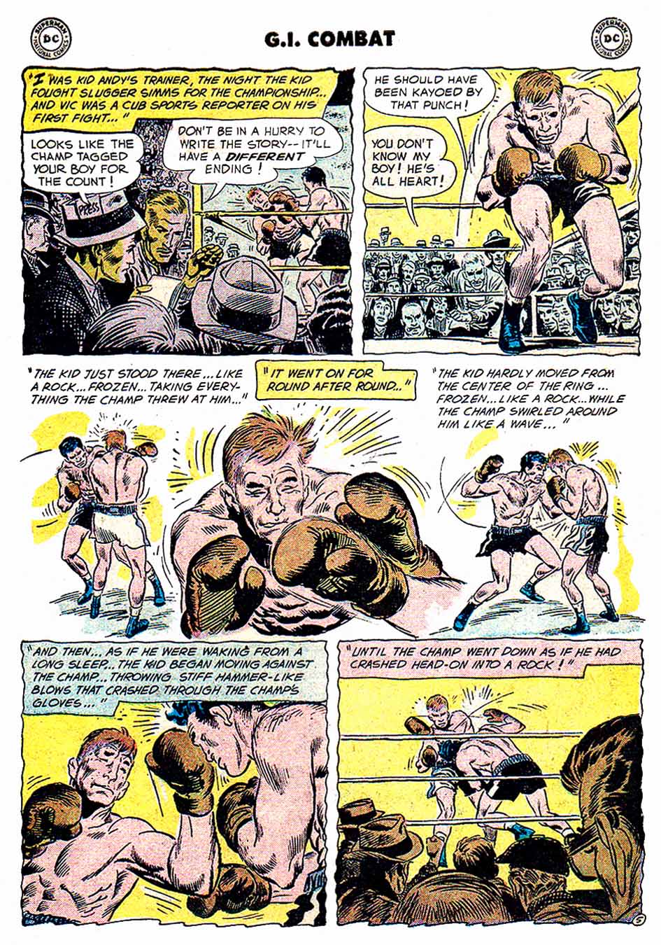 Read online G.I. Combat (1952) comic -  Issue #45 - 7