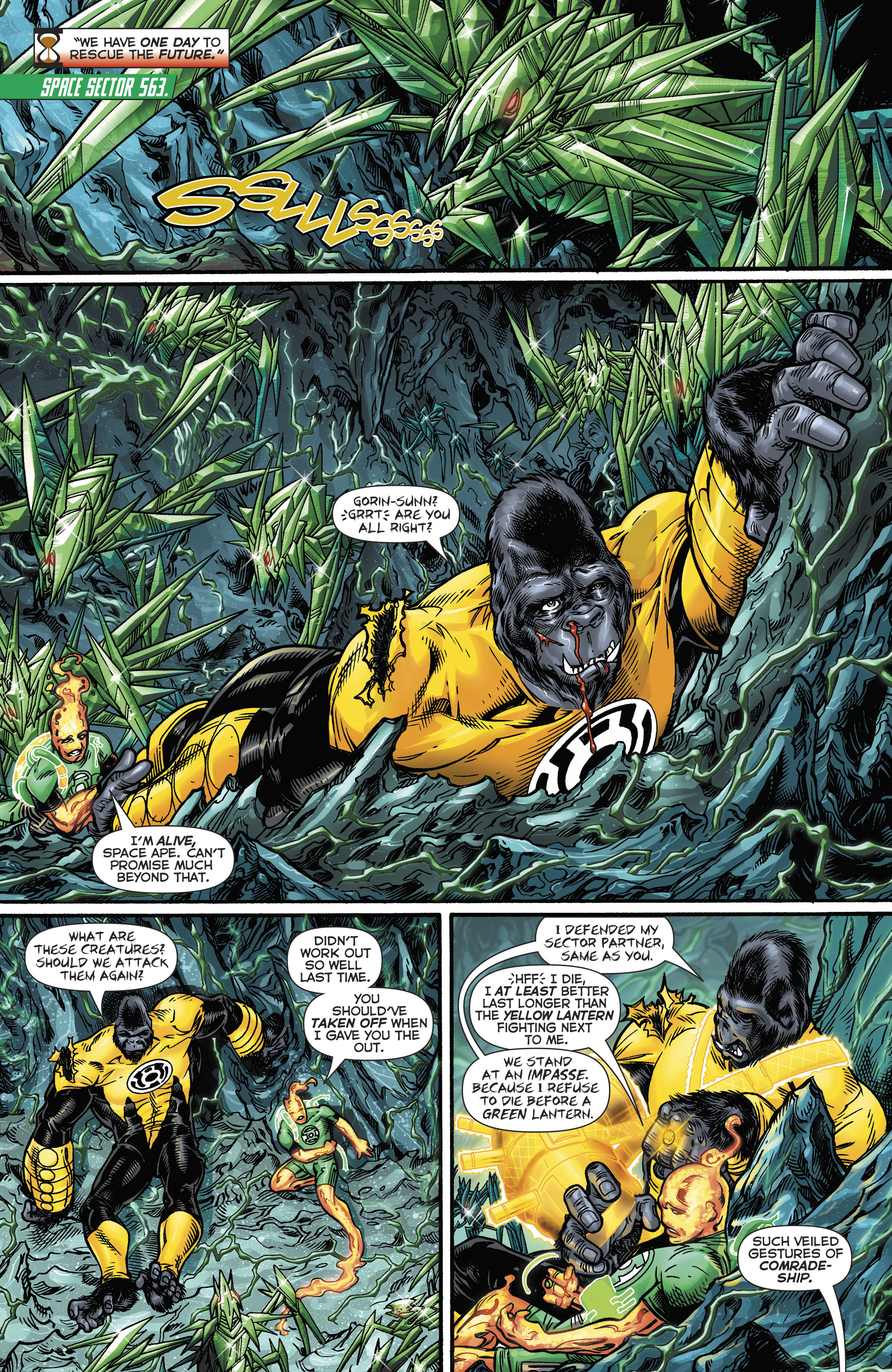 Read online Hal Jordan And The Green Lantern Corps comic -  Issue #19 - 8